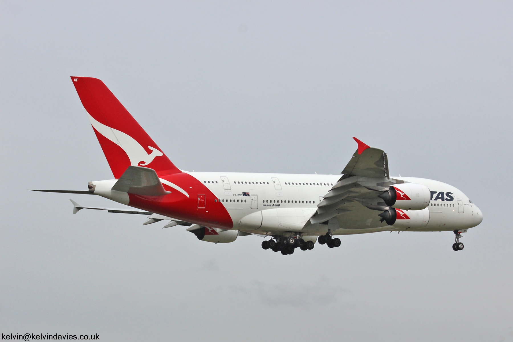 Qantas A380 VH-OQF