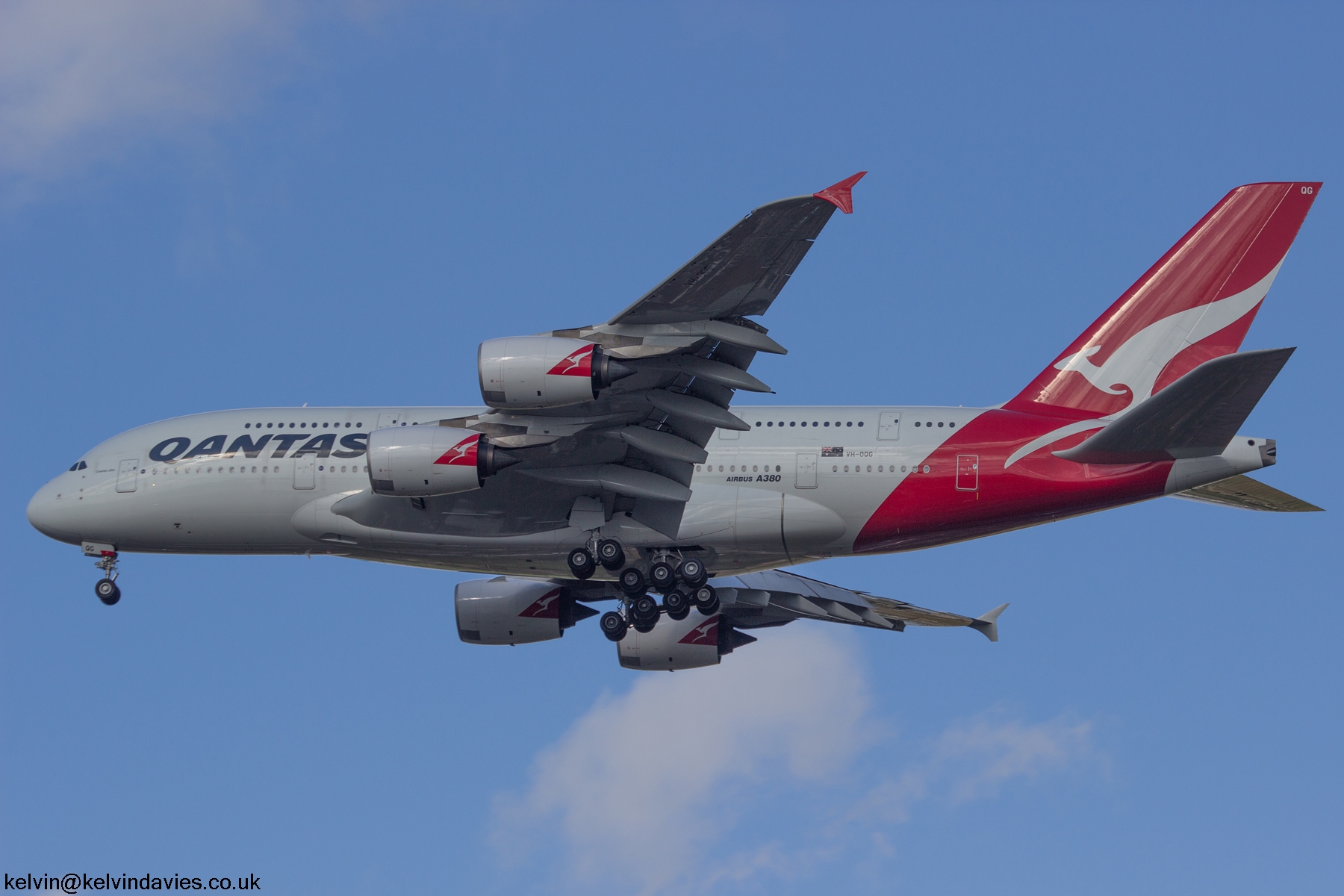 Qantas A380 VH-OQG