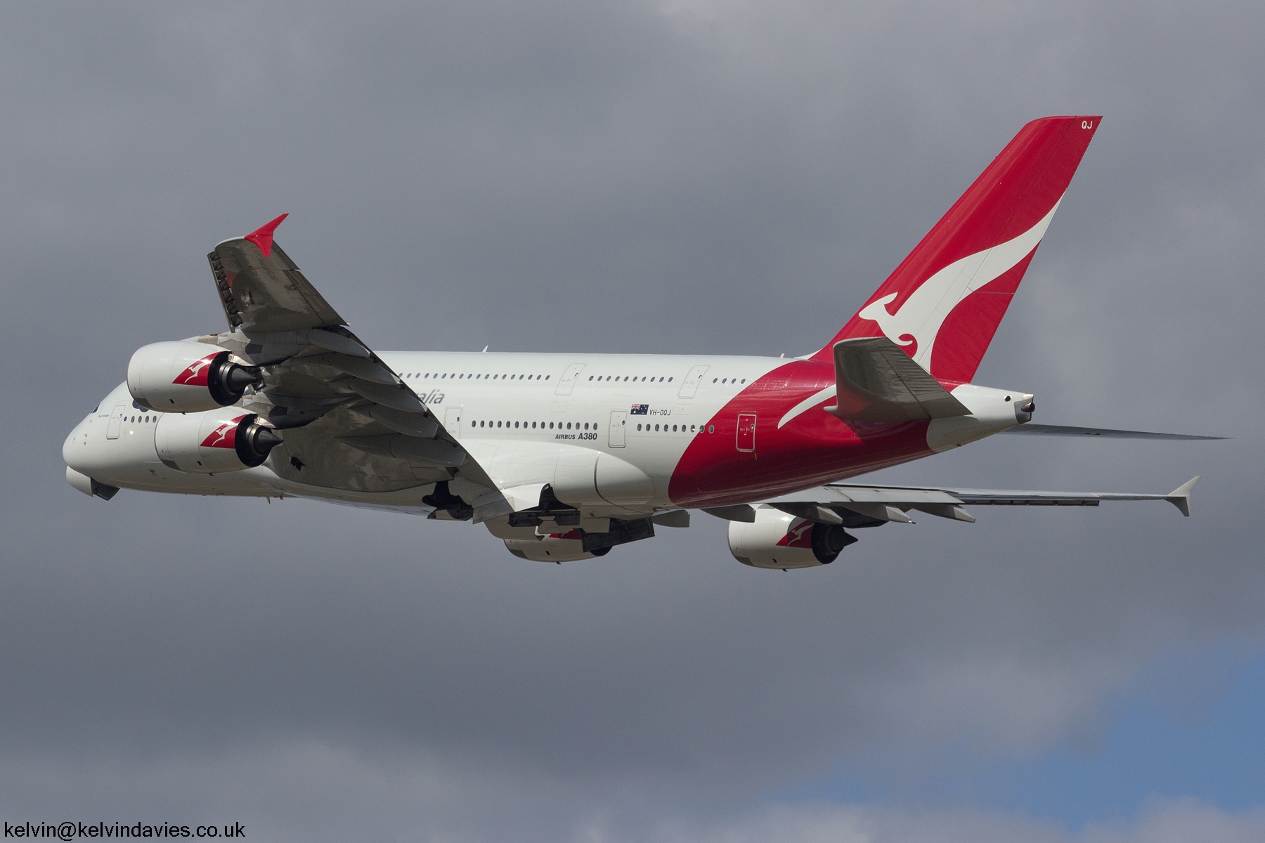 Qantas A380 VH-OQJ
