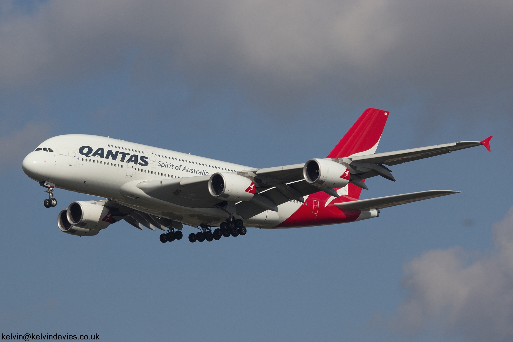 Qantas A380 VH-OQK