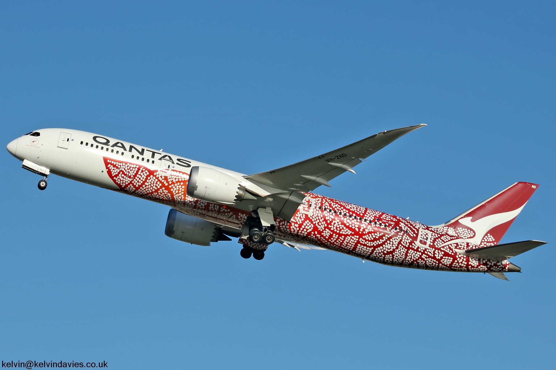 Qantas 787 VH-ZND