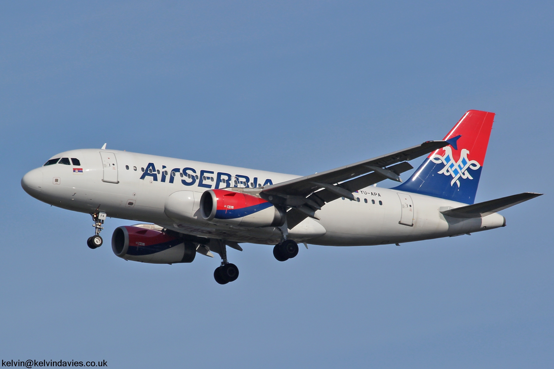 Air Serbia A319 YU-APA