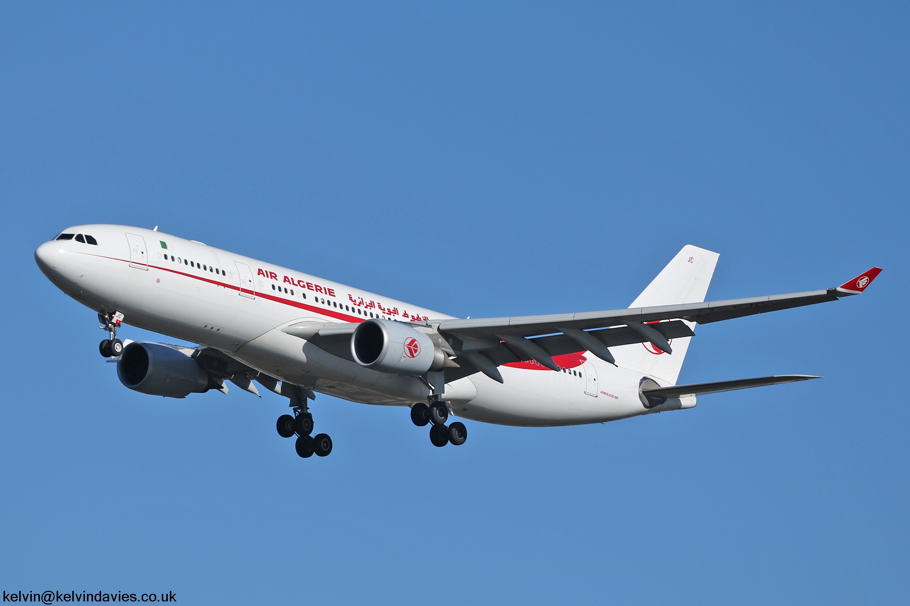 Air Algerie A330 7T-VJC