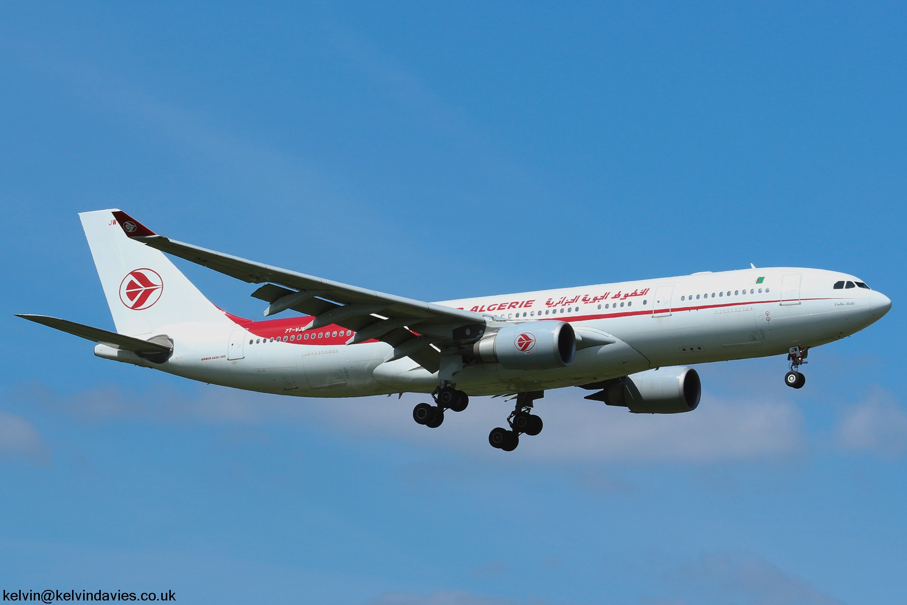 Air Algerie A330 7T-VJW