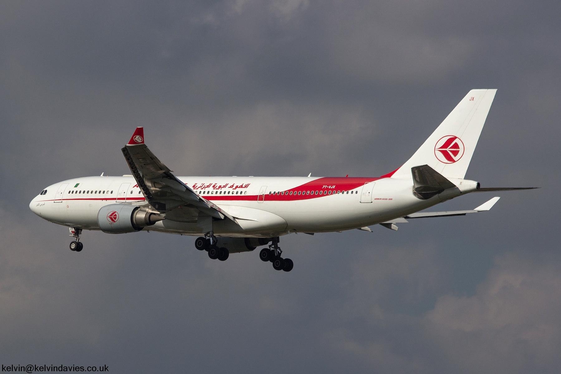 Air Algerie A330 7T-VJX