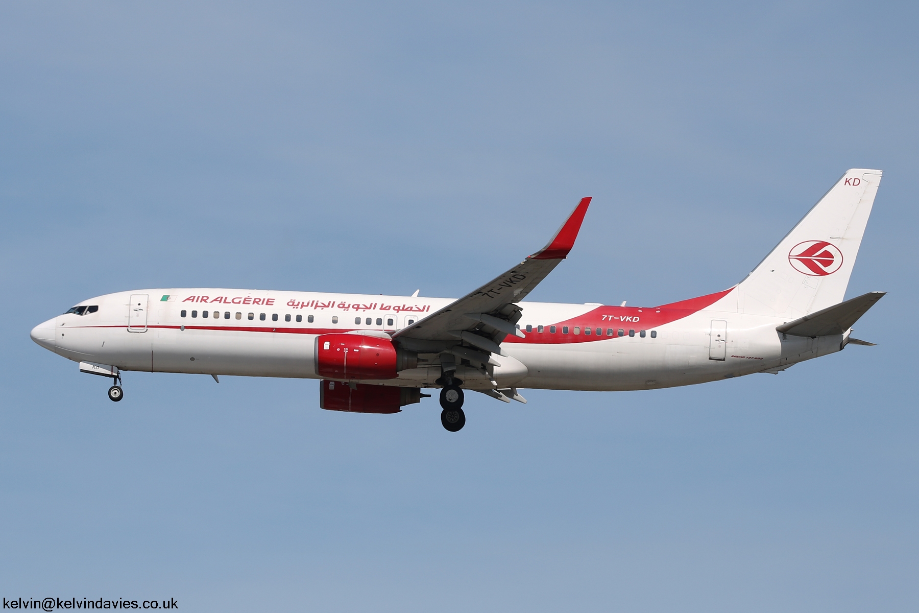 Air Algerie 737NG 7T-VKD