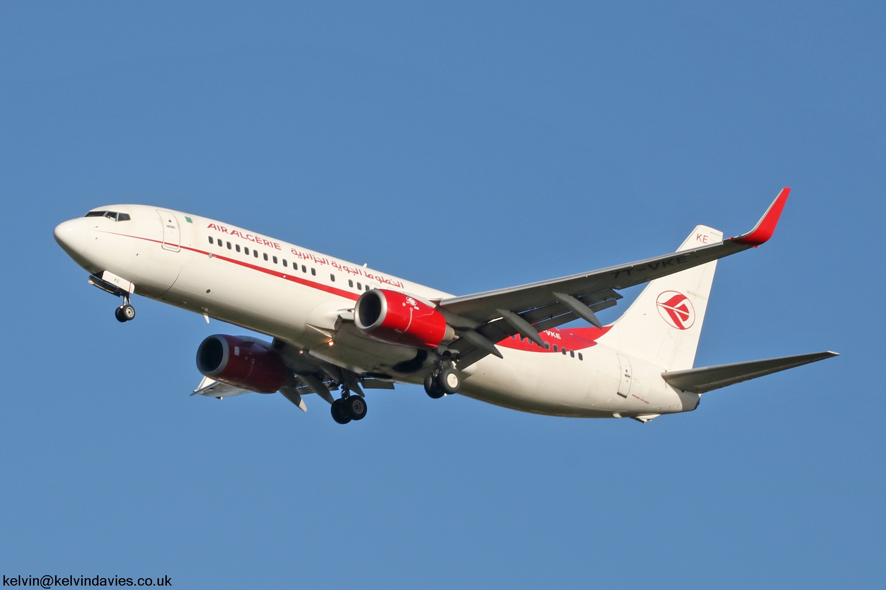 Air Algerie 737NG 7T-VKE