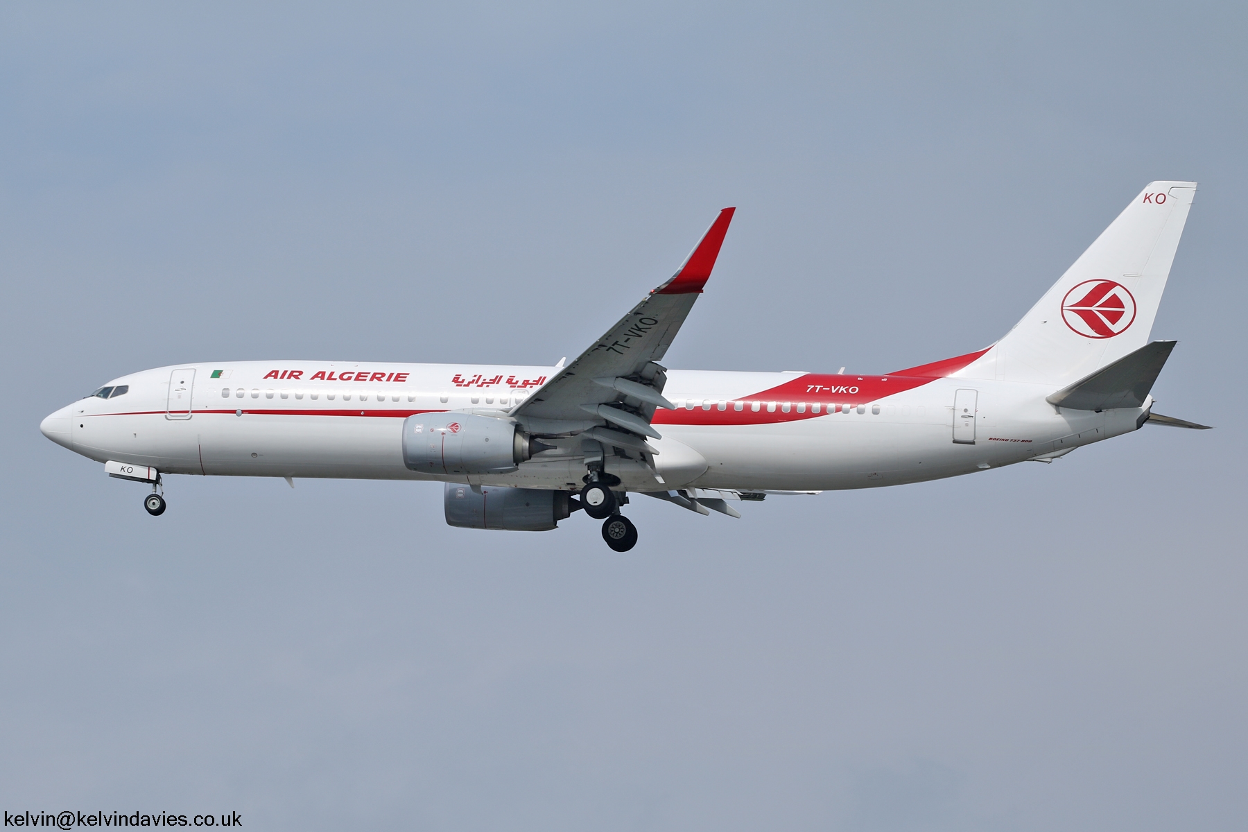 Air Algerie 737NG 7T-VKO