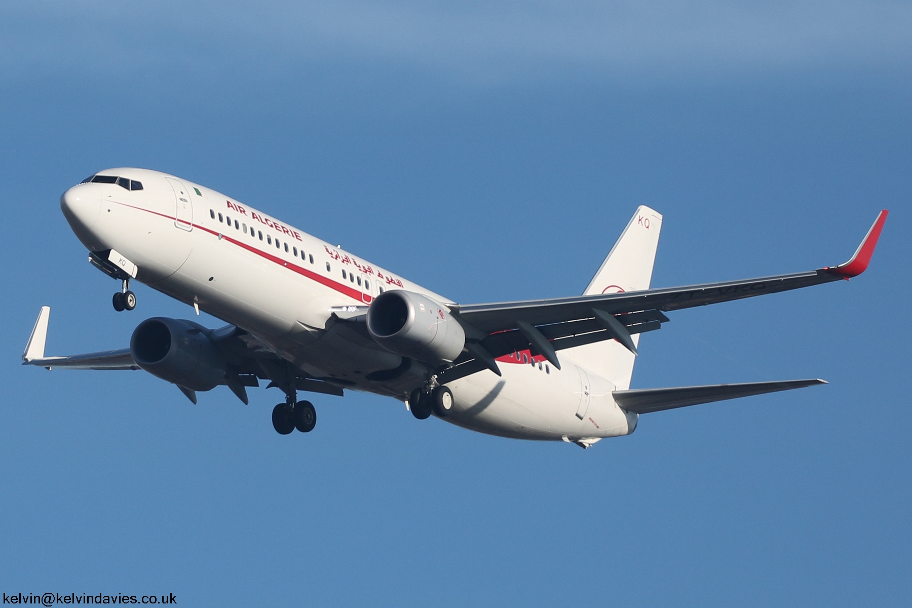 Air Algerie 737NG 7T-VKQ