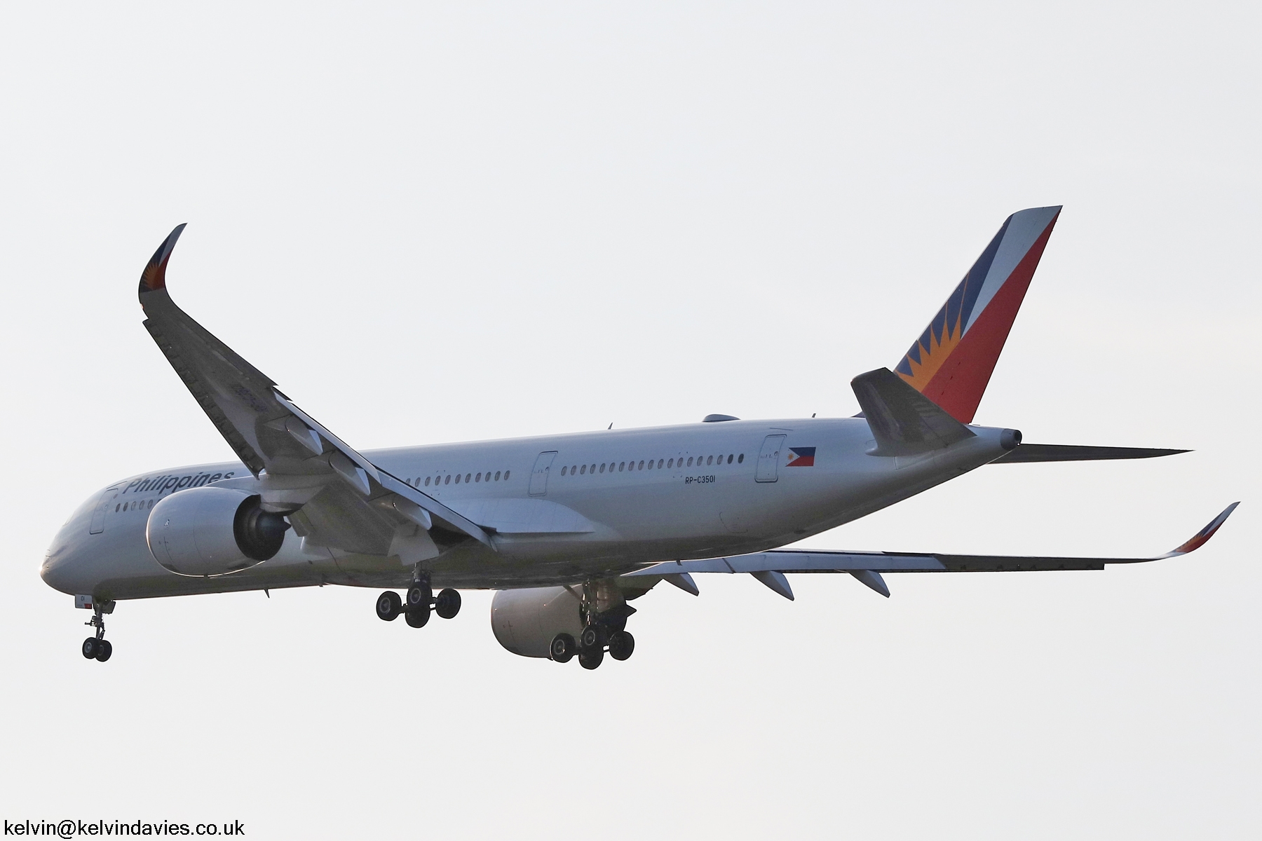 Philippine Airlines A350 RP-C3501