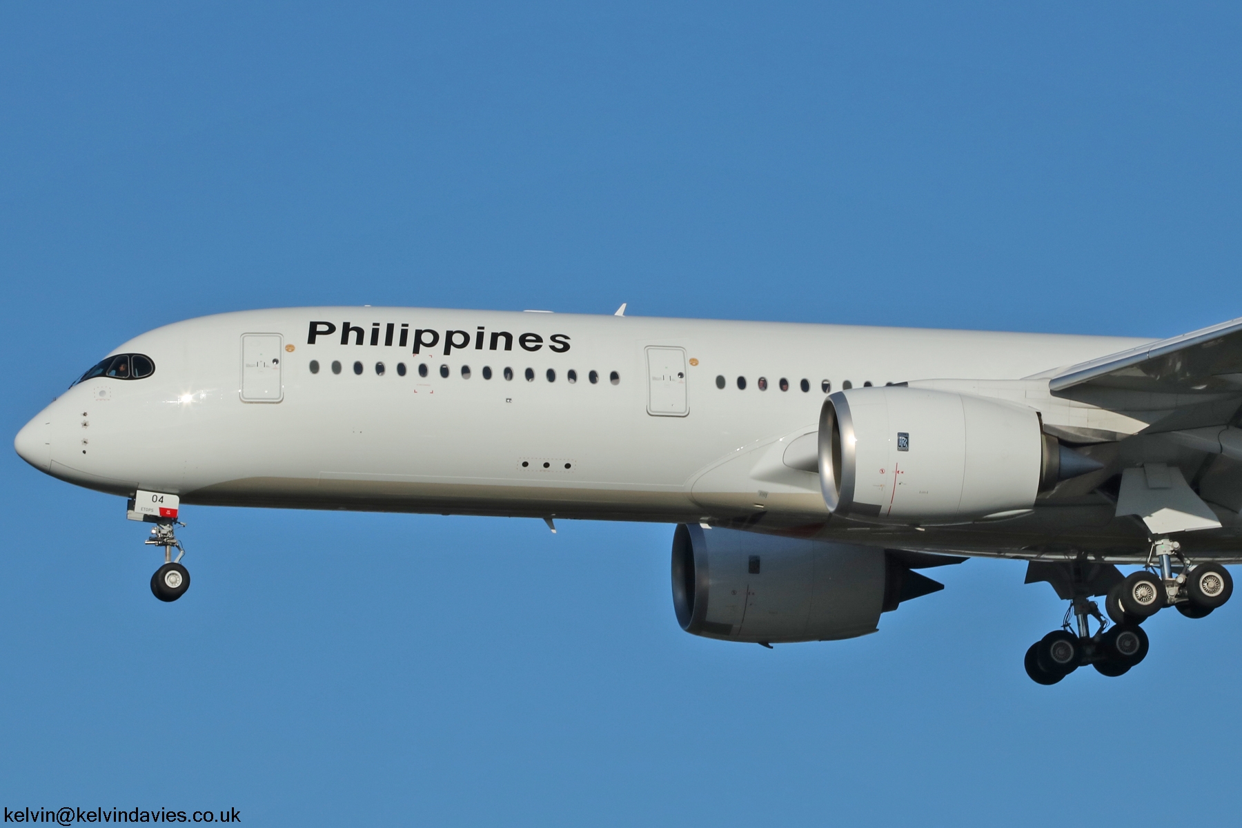 Philippine Airlines A350 RP-C3504