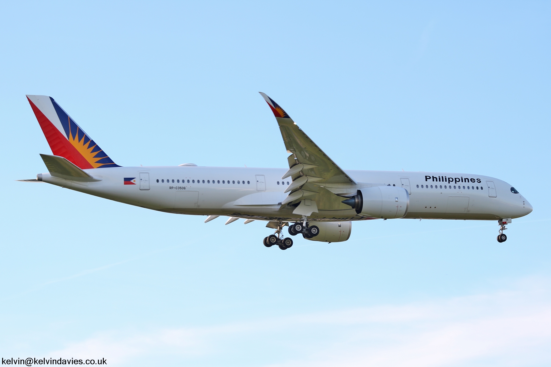 Philippine Airlines A350 RP-C3506