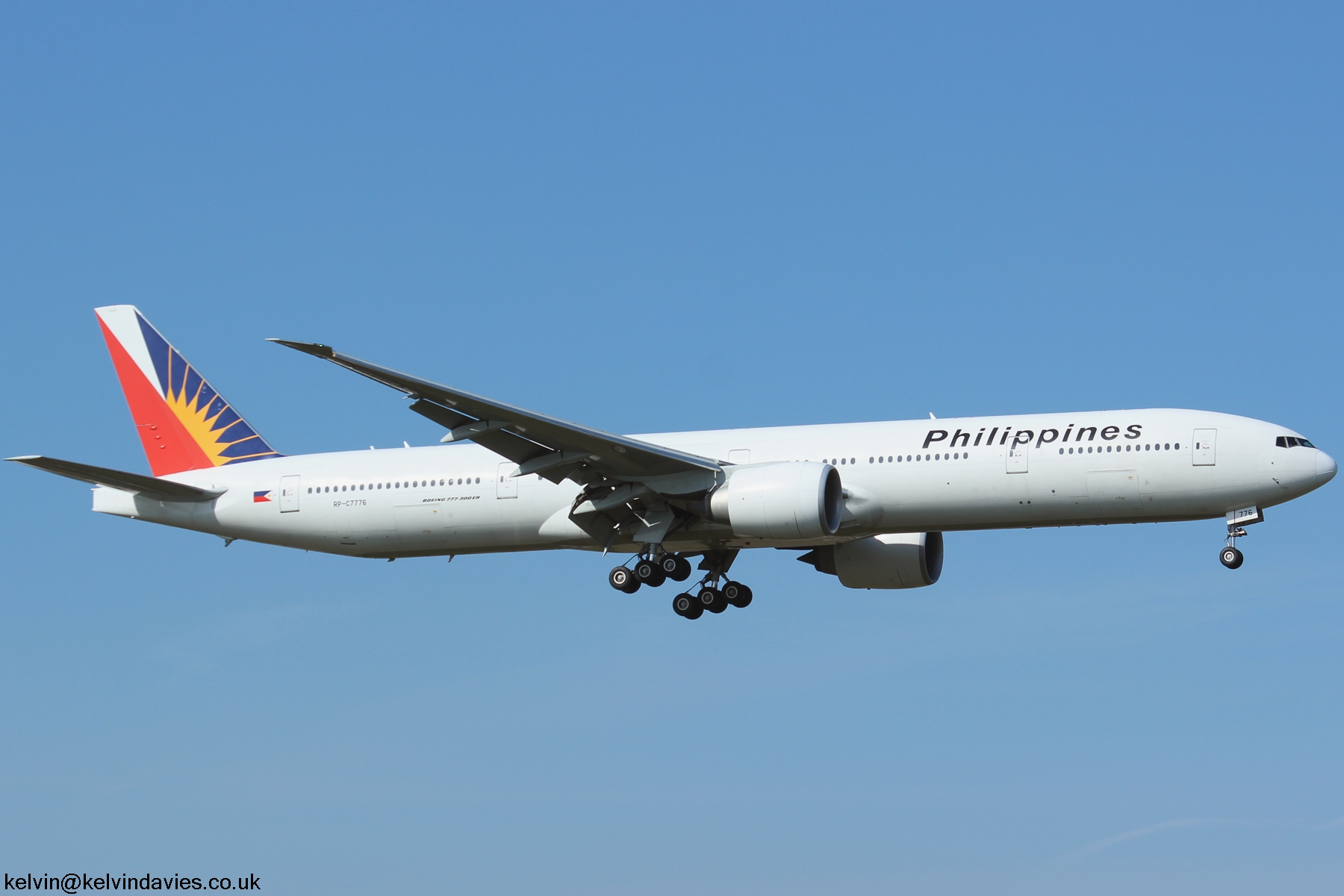 Philippine Airlines 777 RP-C7776