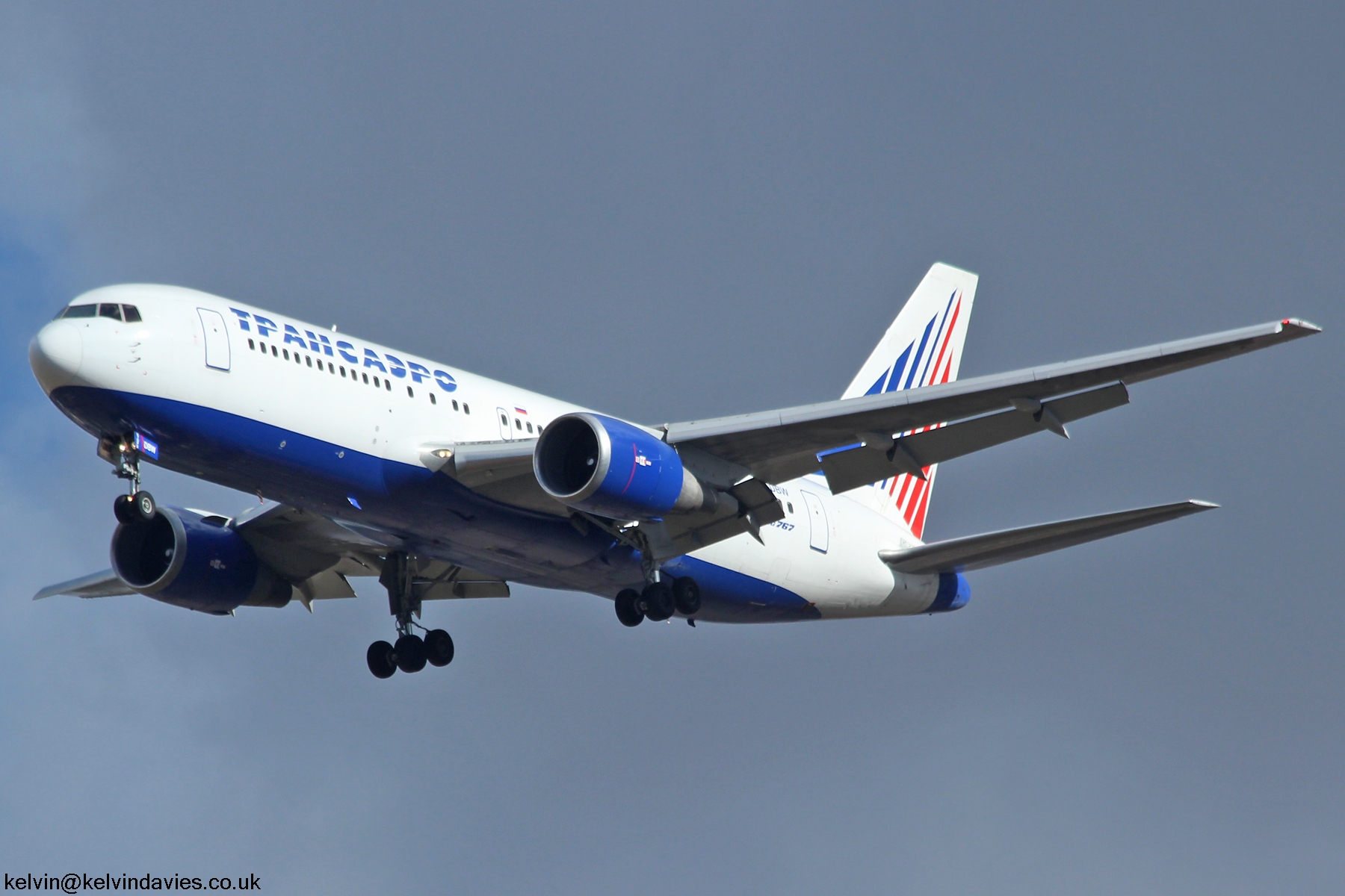 Transaero Airlines 767 EI-DBW