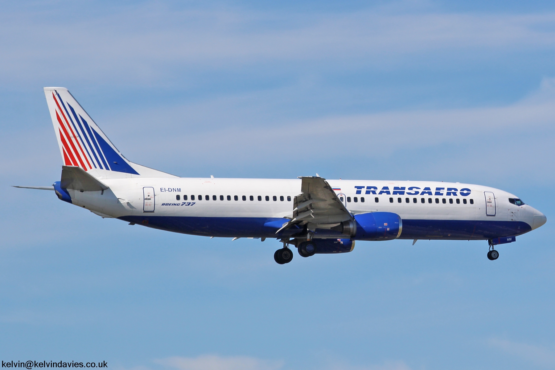 Transaero Airlines 737 EI-DNM