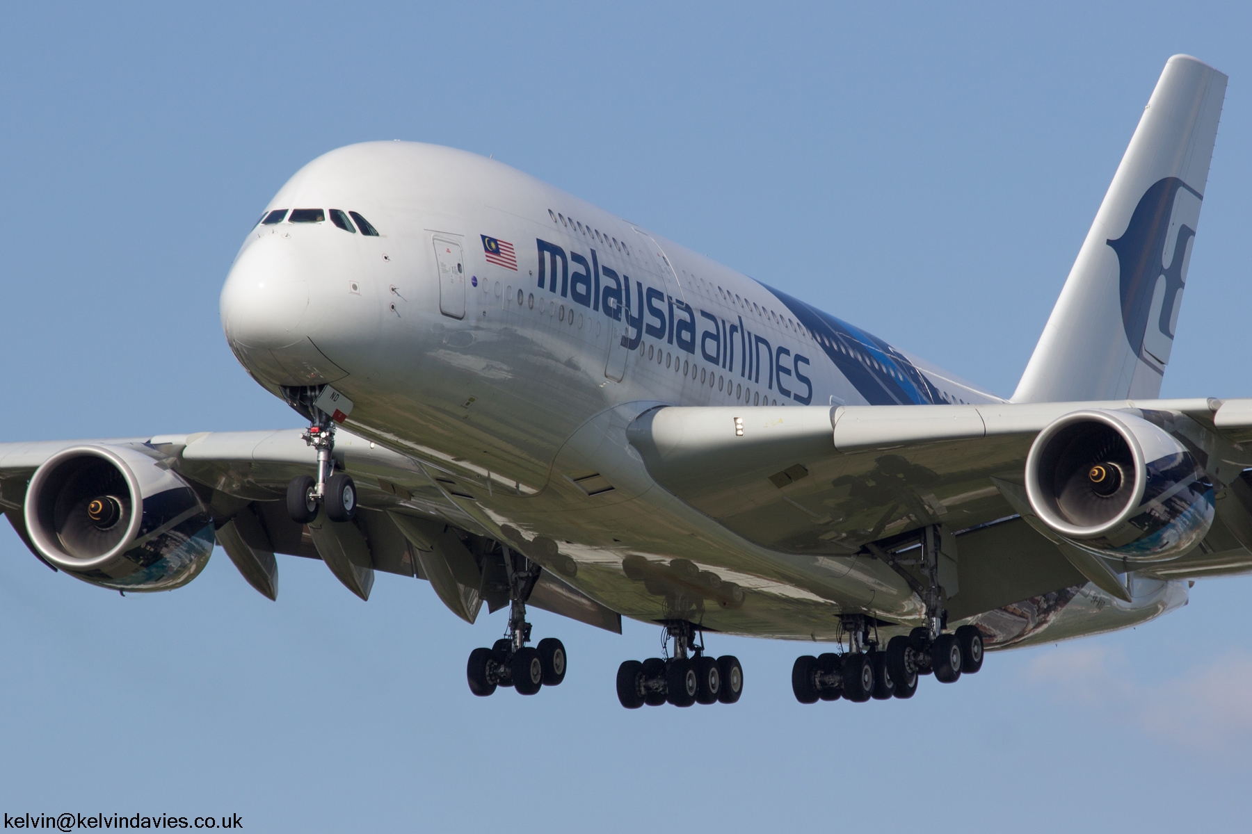 Malaysia Airlines A380 9M-MND