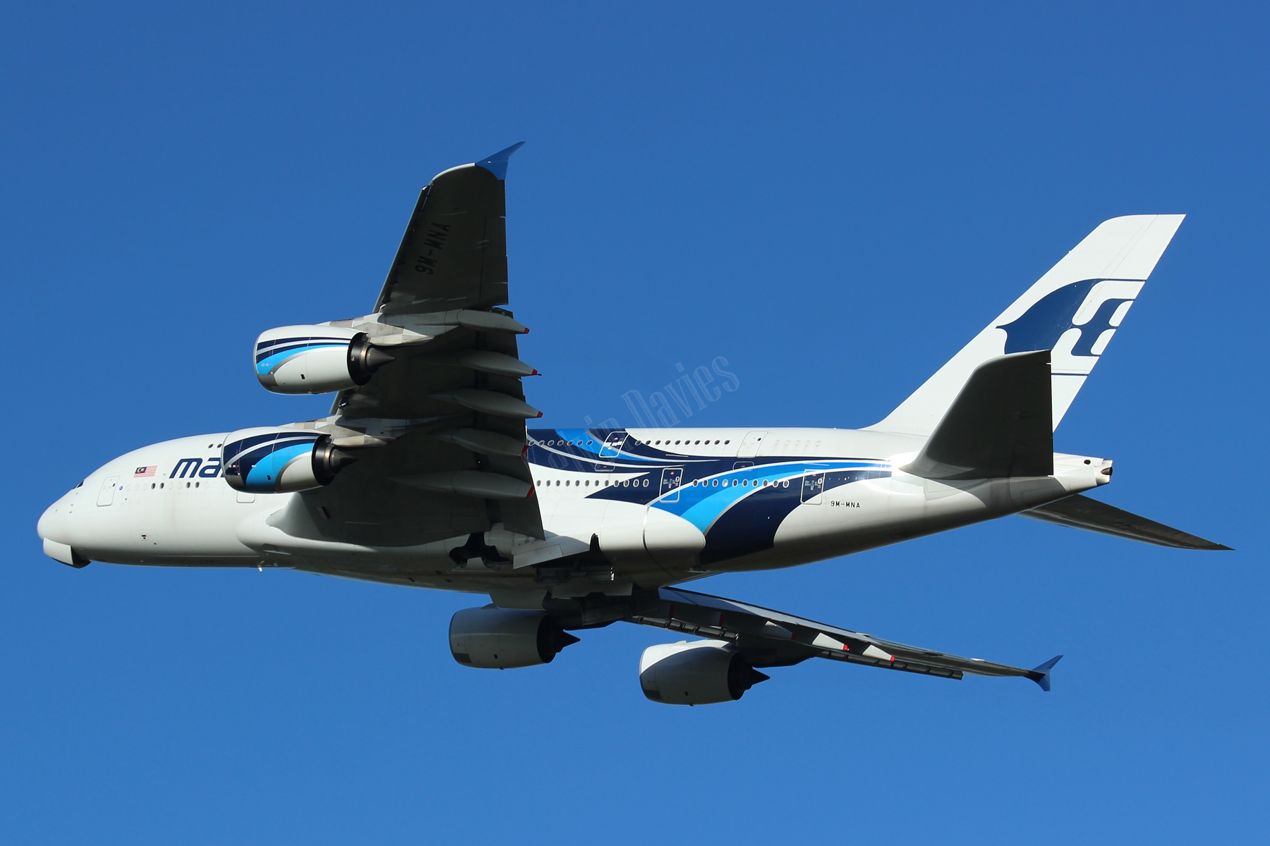Malaysia Airlines A380 9M-MNA