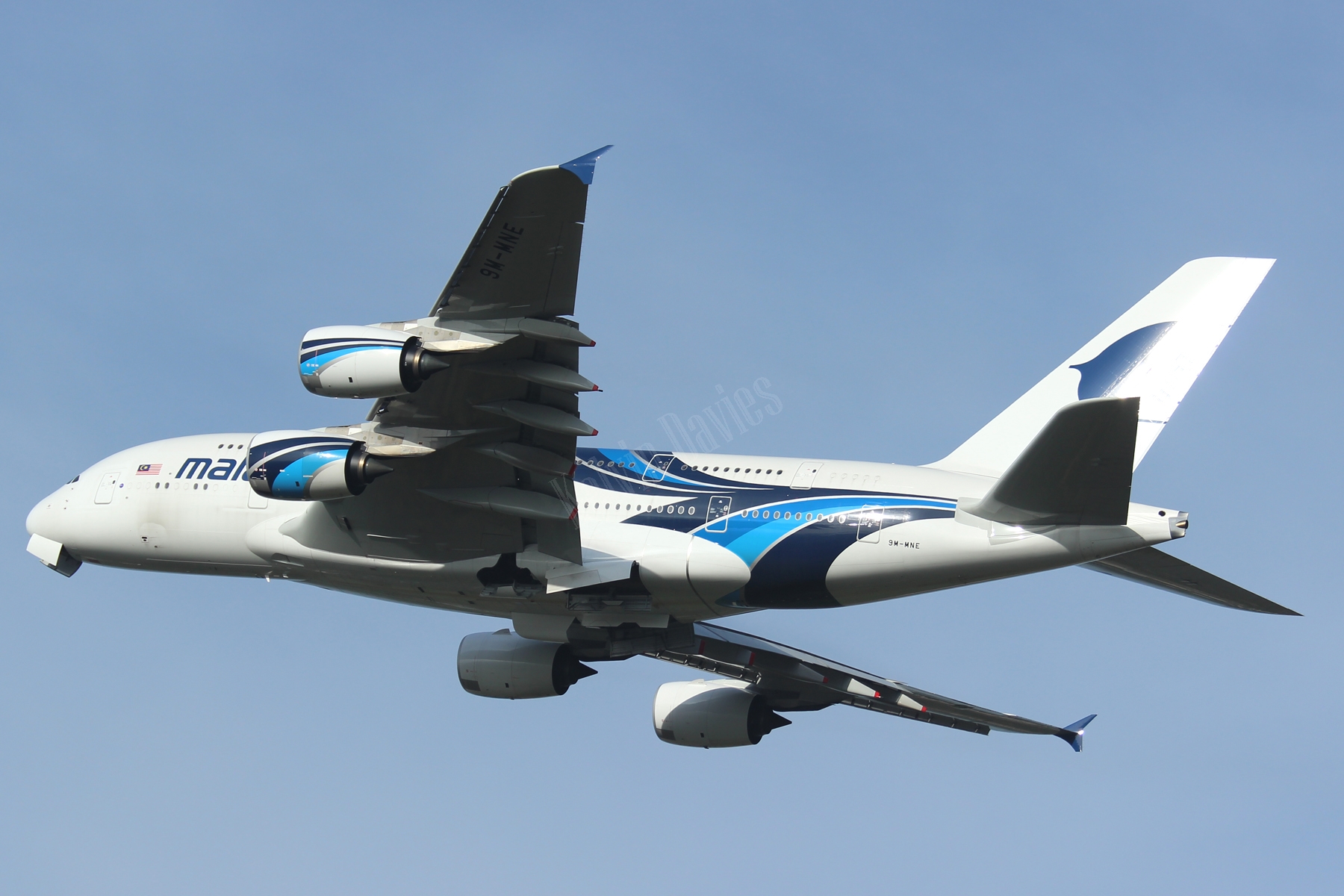 Malaysia Airlines A380 9M-MNE
