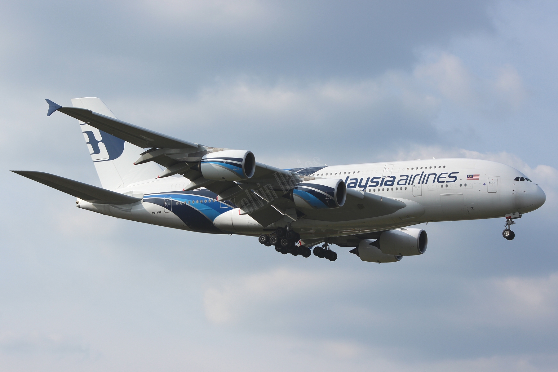 Malaysia Airlines A380 9M-MNE