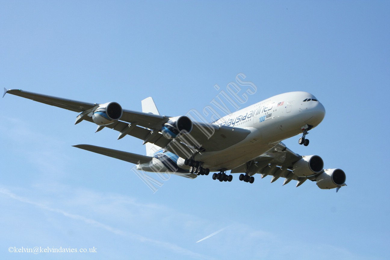 Malaysia Airlines A380 9M-MNF