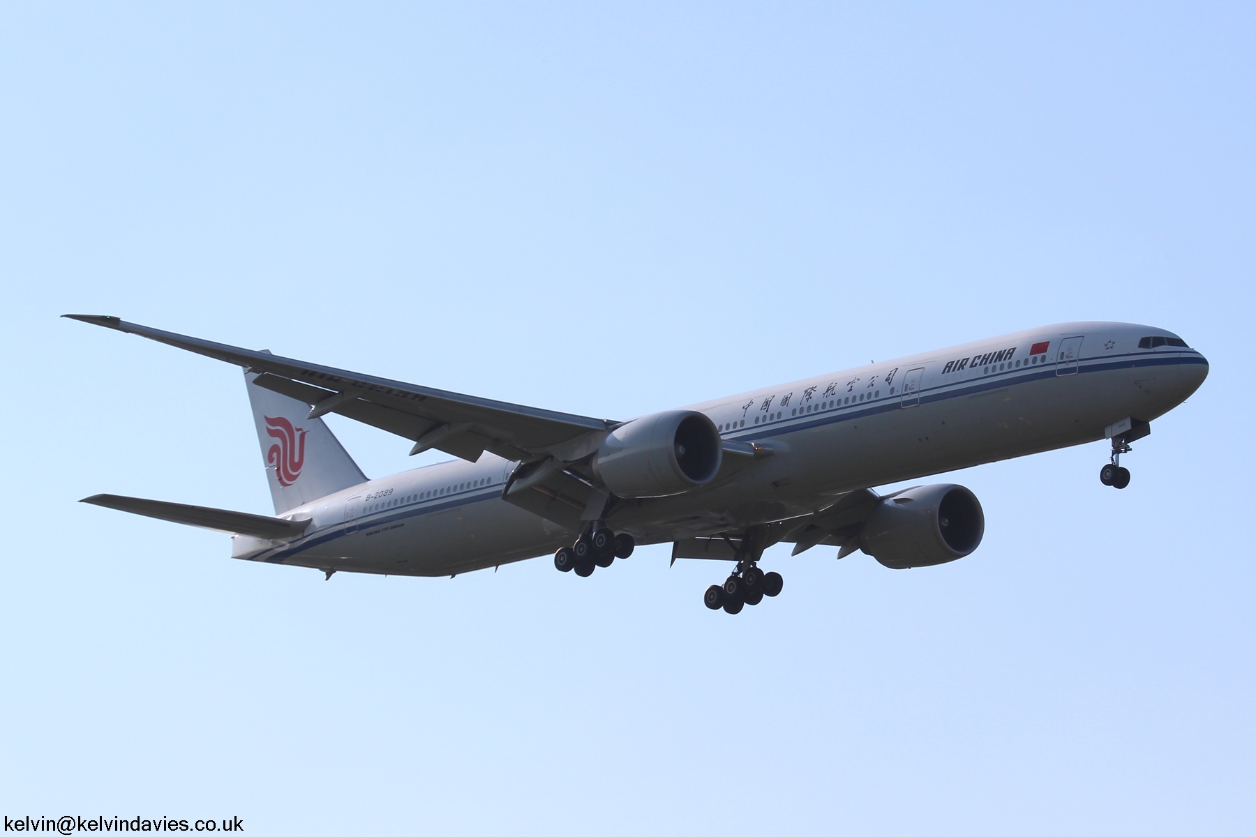 Air China 777  B-2089