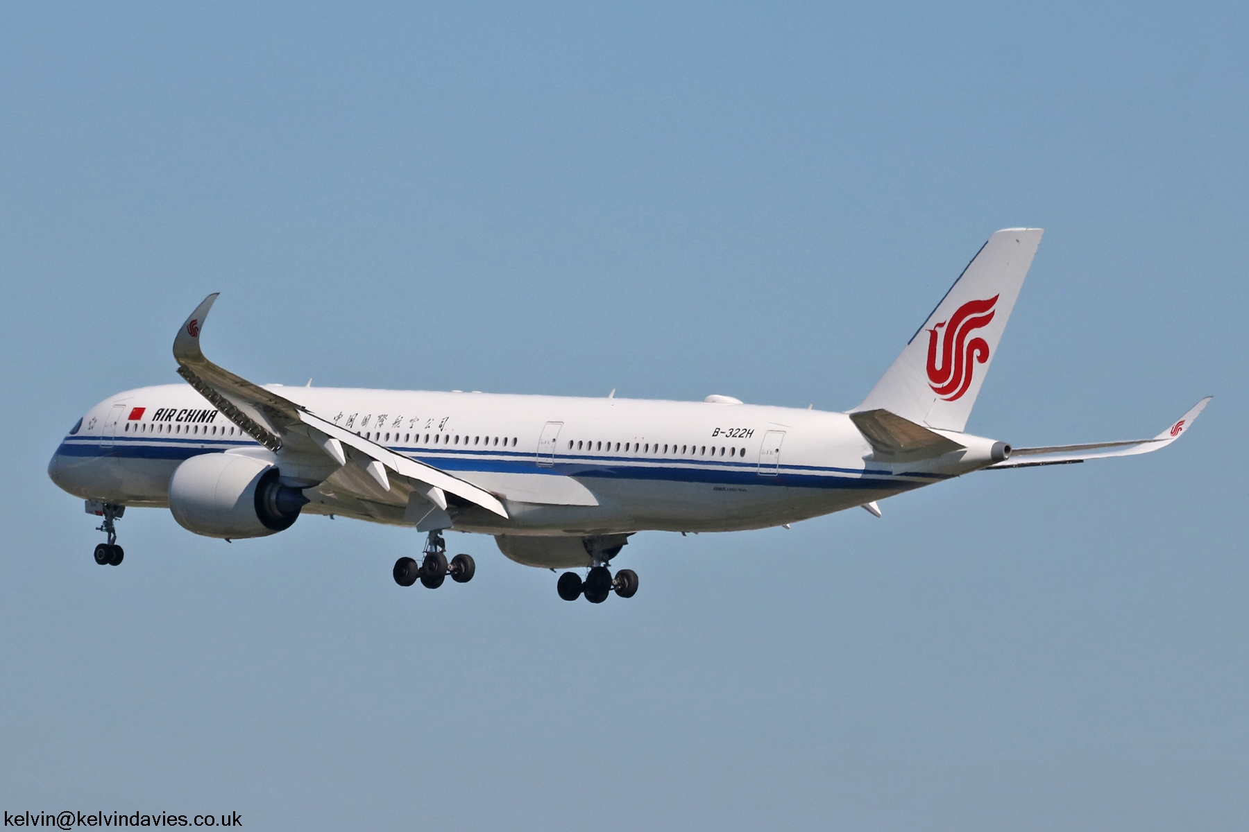 Air China A350 B-322H