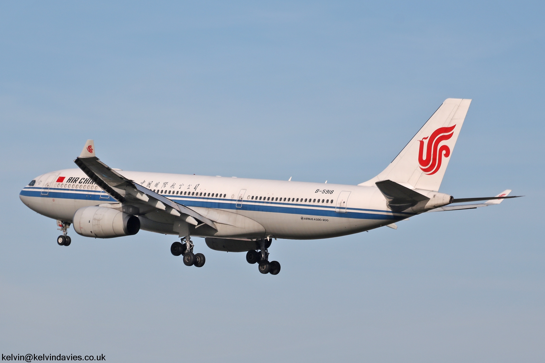 Air China A330  B-5918