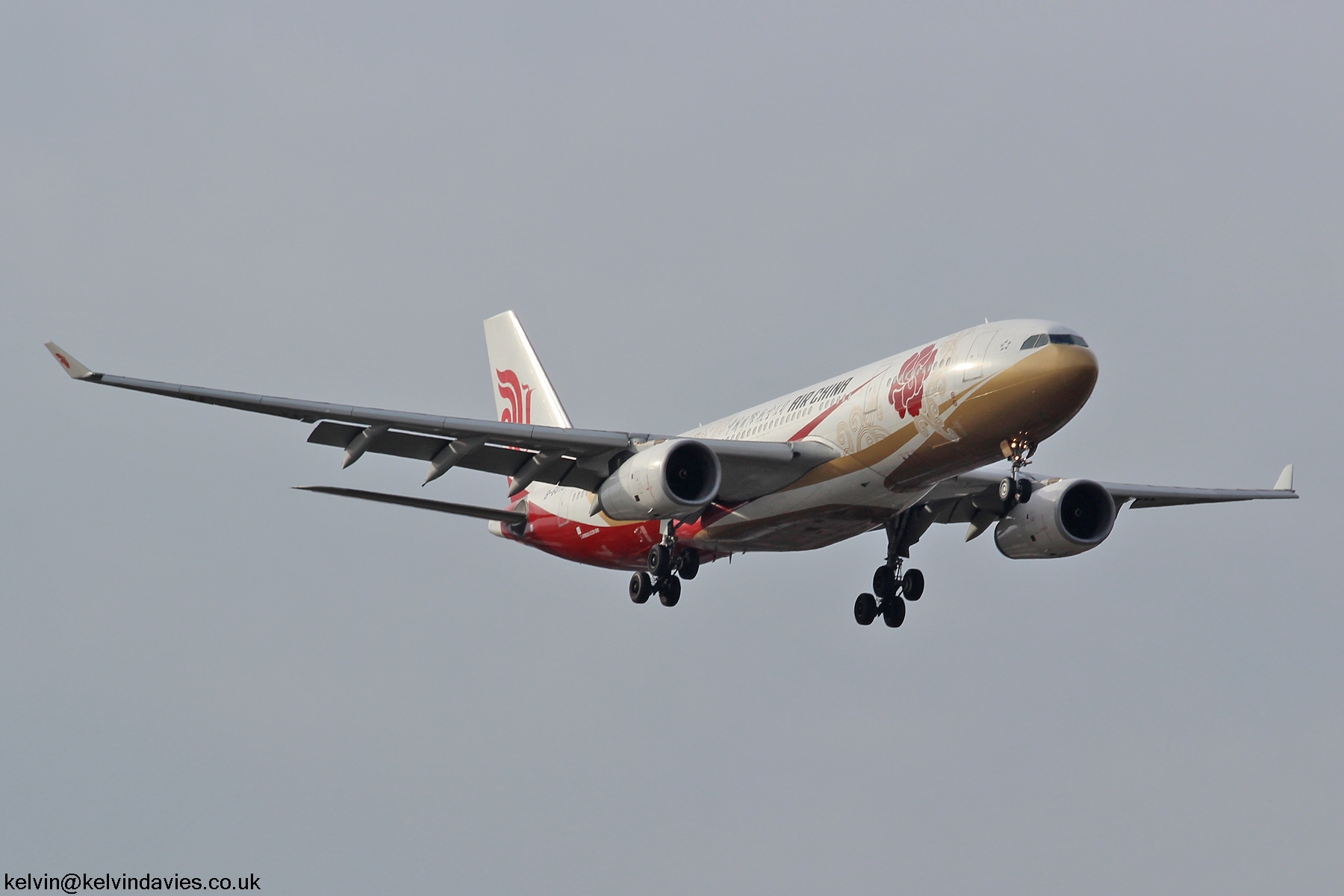 Air China A330 B-6075