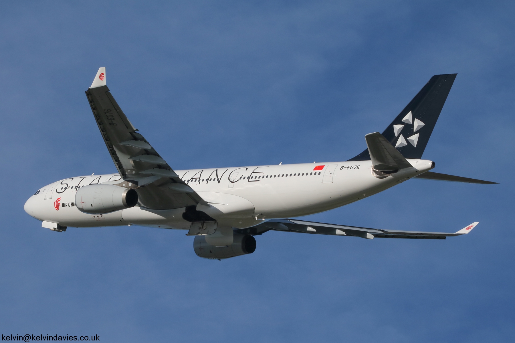Air China A330 B-6076
