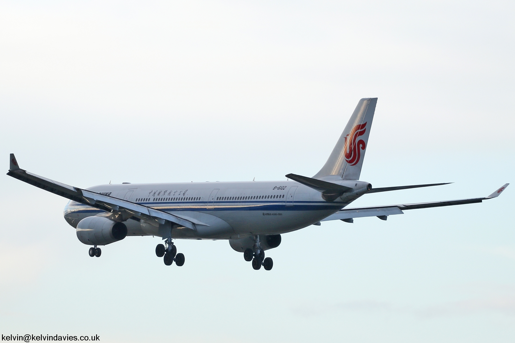 Air China A330 B-6102