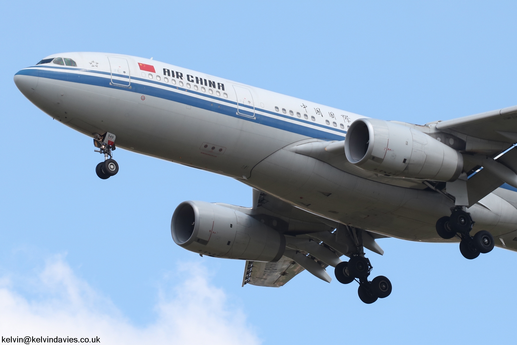 Air China A330 B-6549