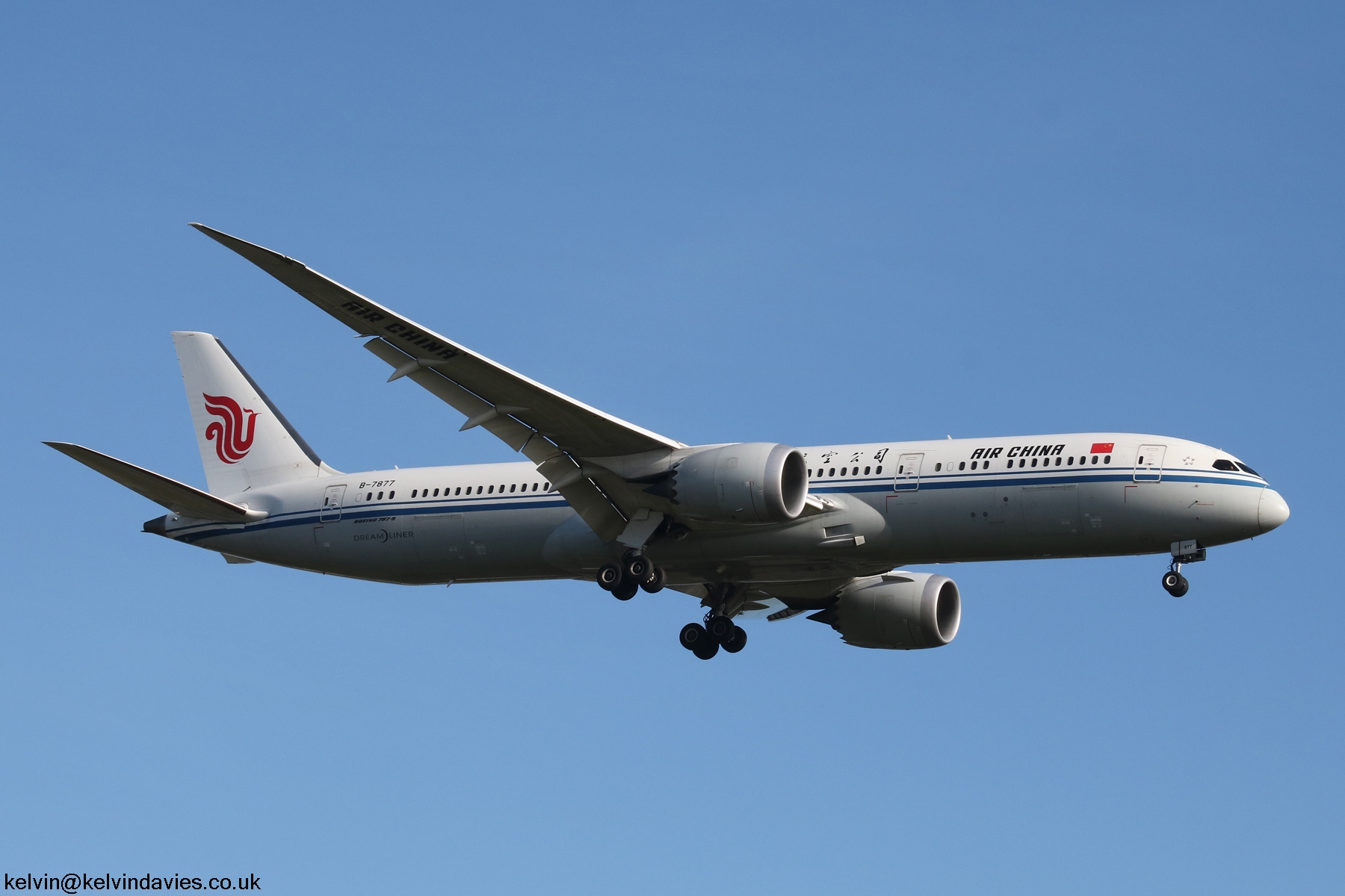Air China 787-9 B-7877