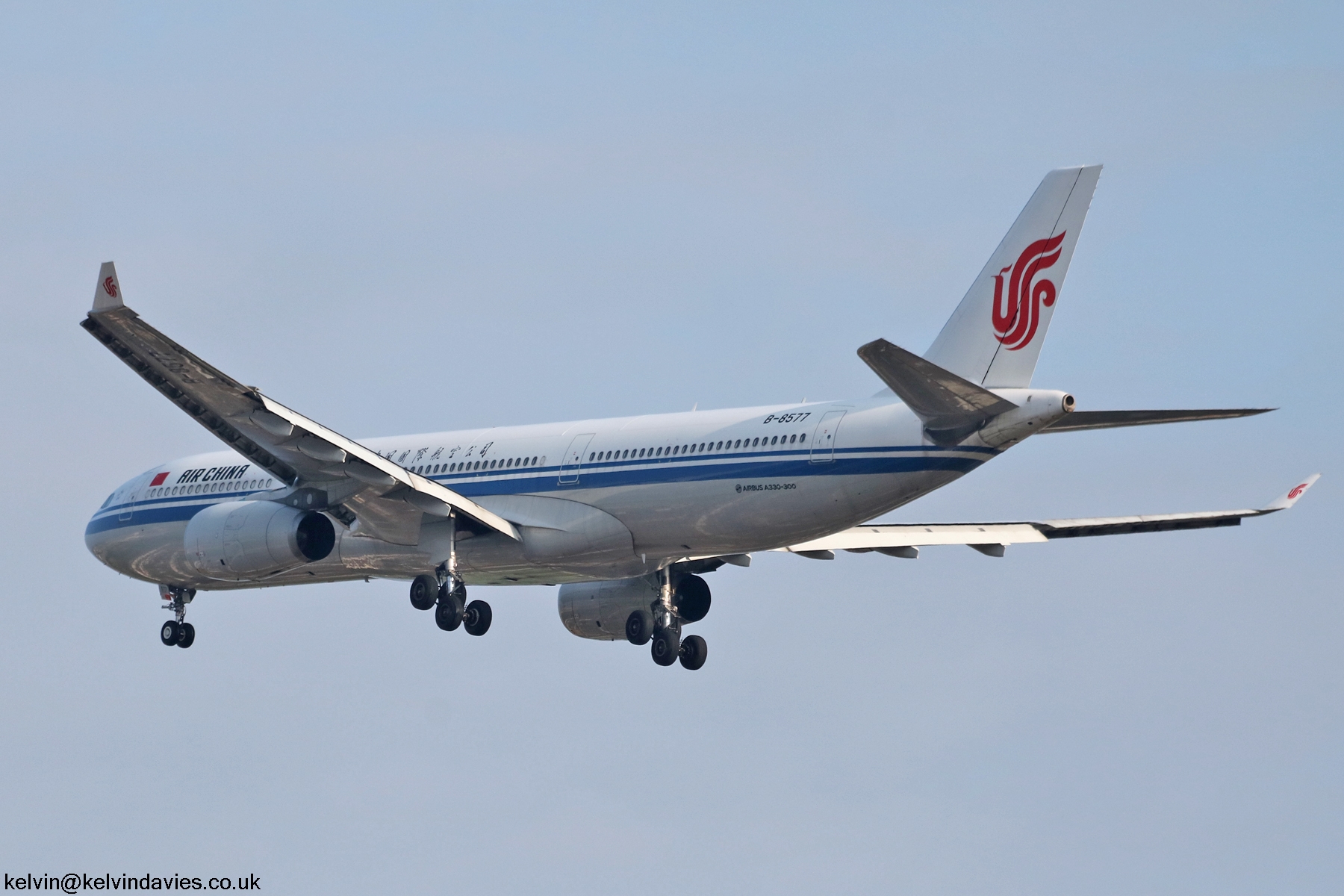 Air China A330 B-8577