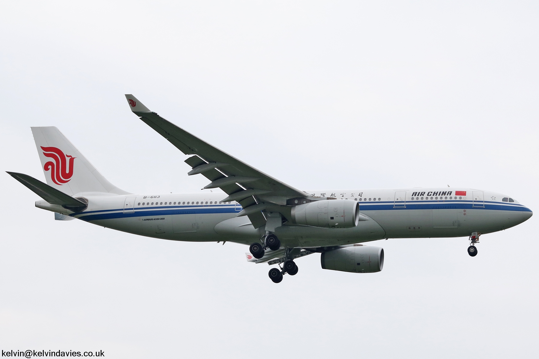 Air China A330 B-6113