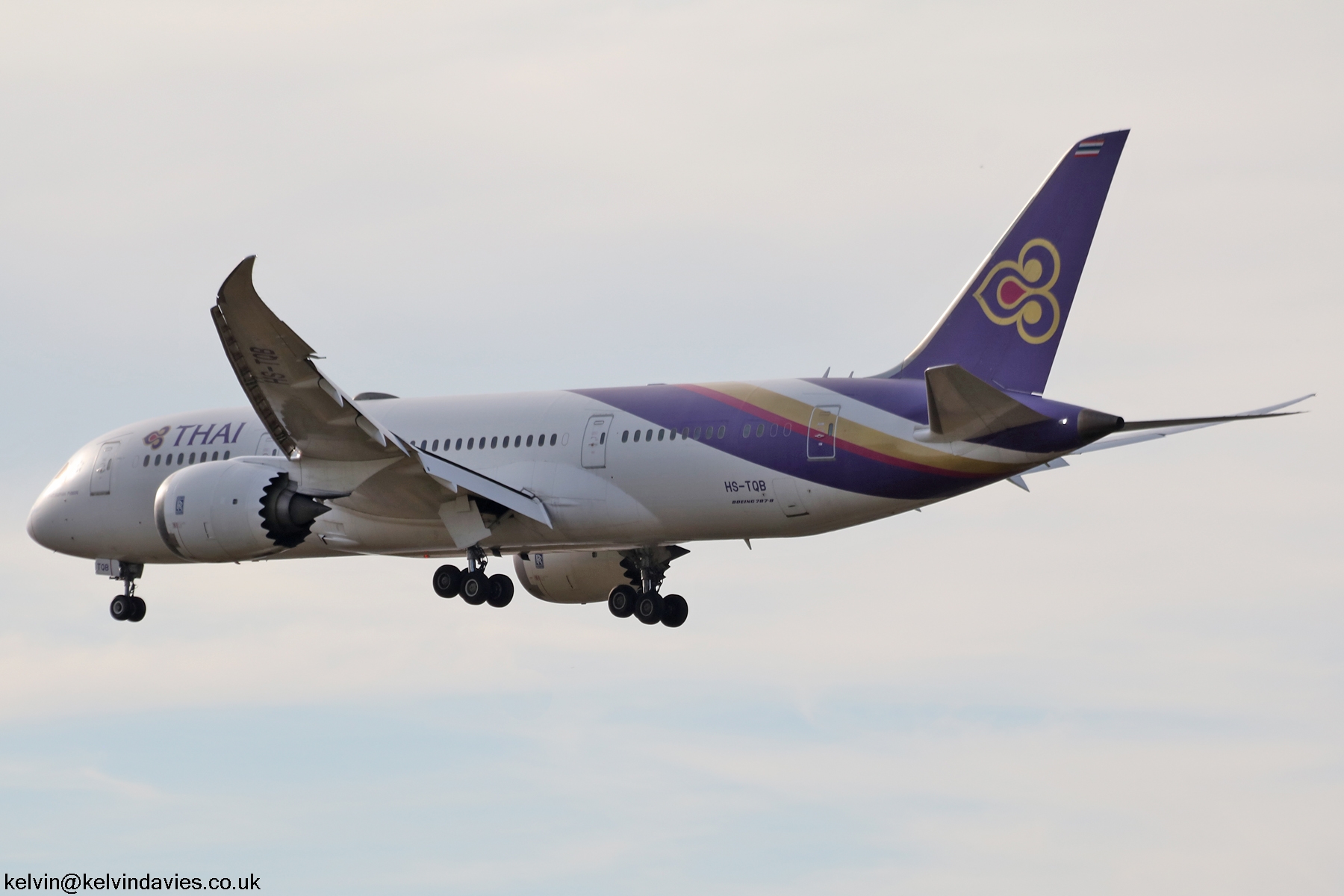 Thai Airways 787 HS-TQB