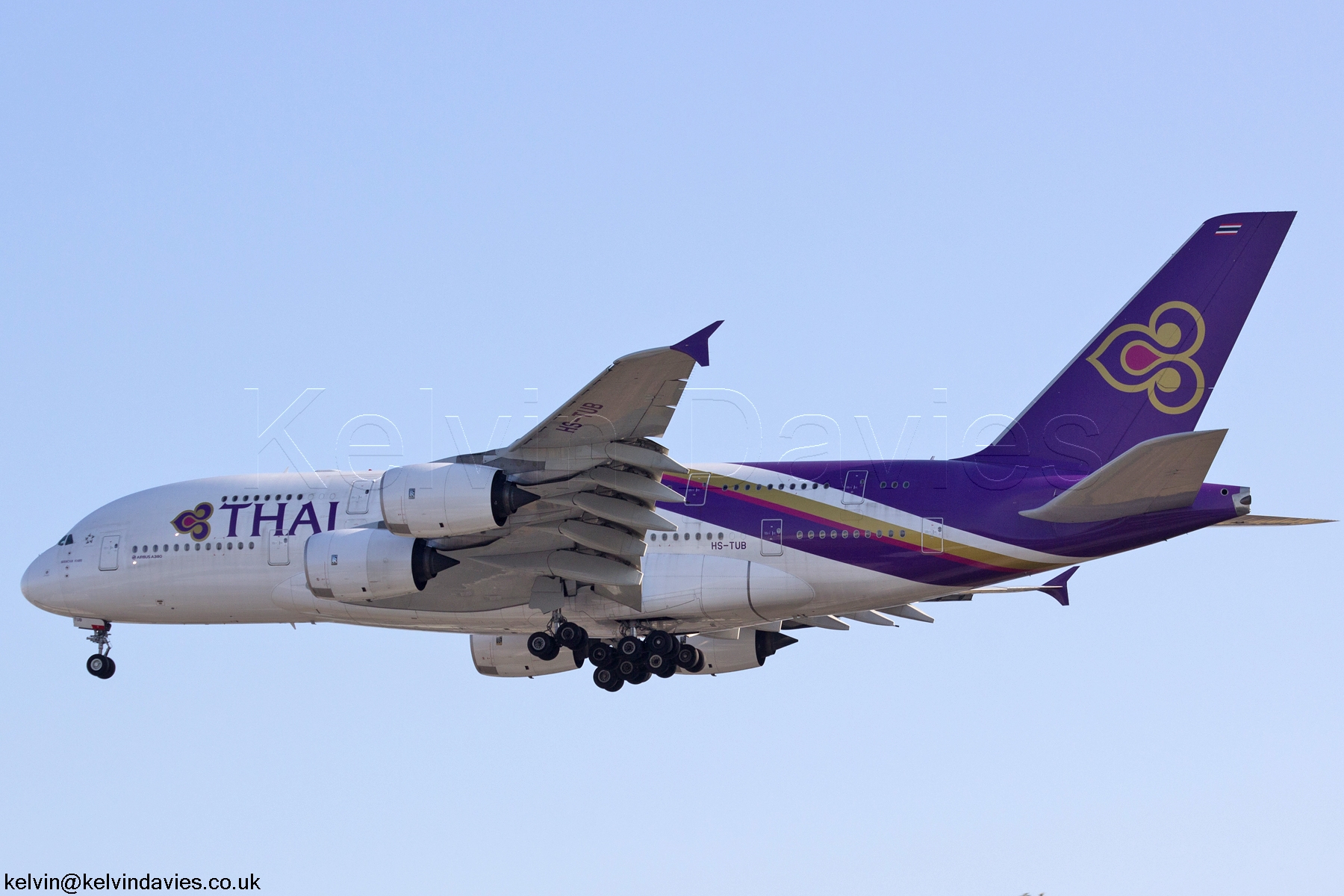 Thai Airways A380 HS-TUB