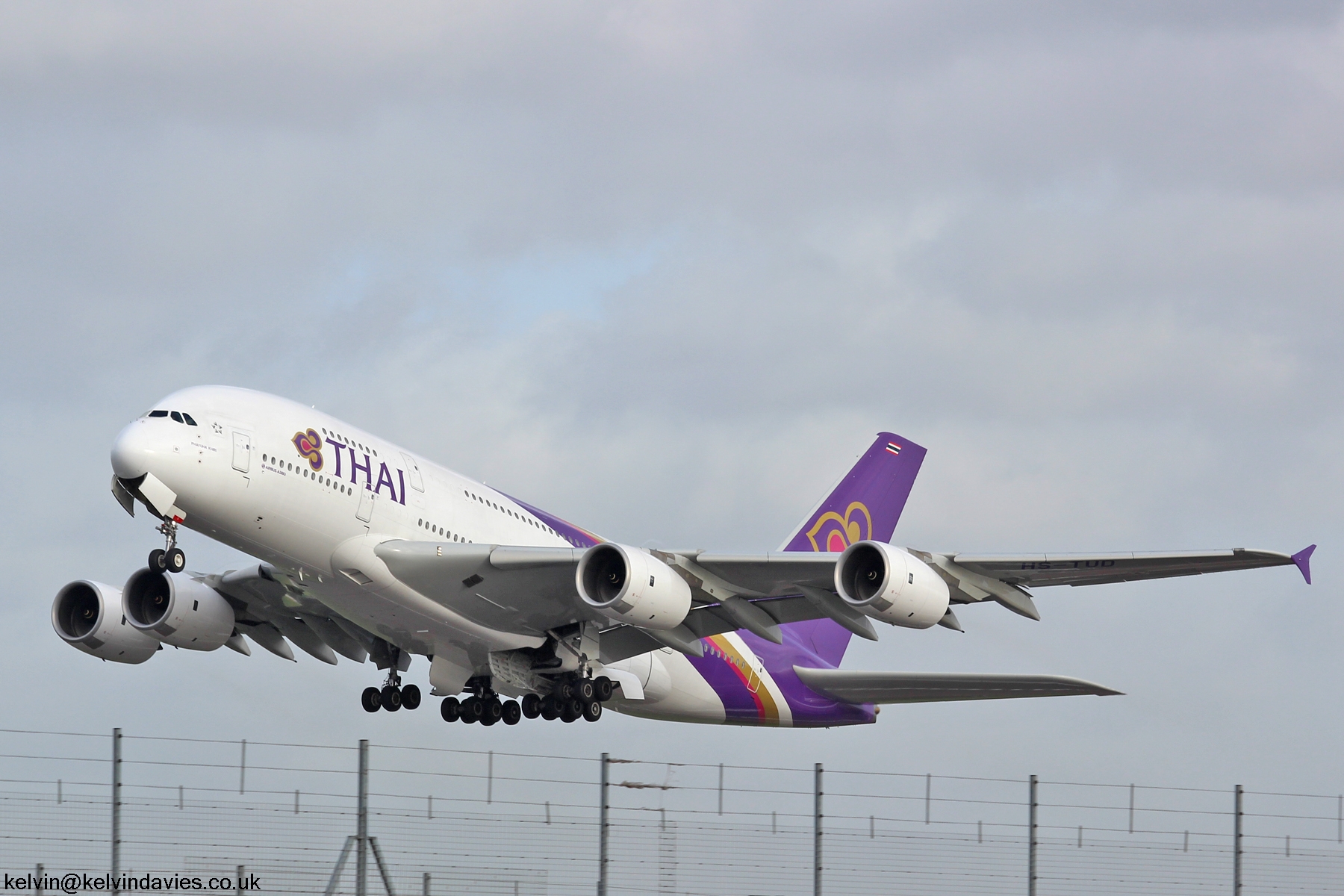 Thai Airways A380 HS-TUD