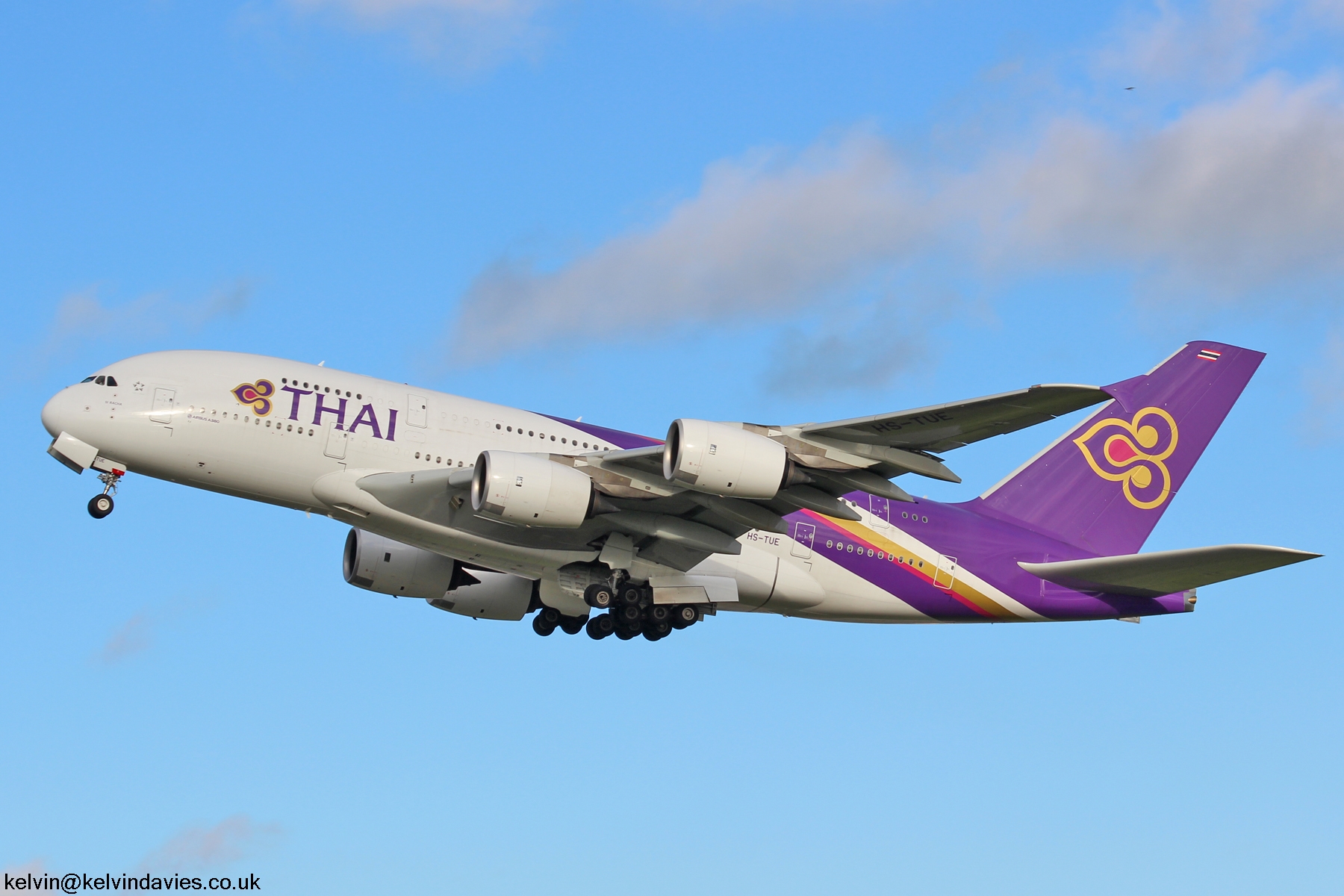 Thai Airways A380 HS-TUE