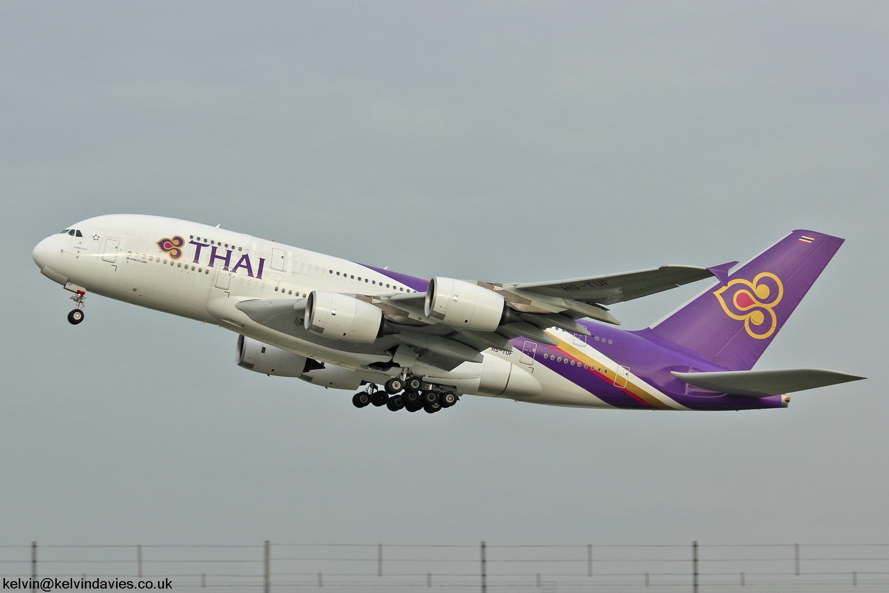Thai Airways A380 HS-TUF