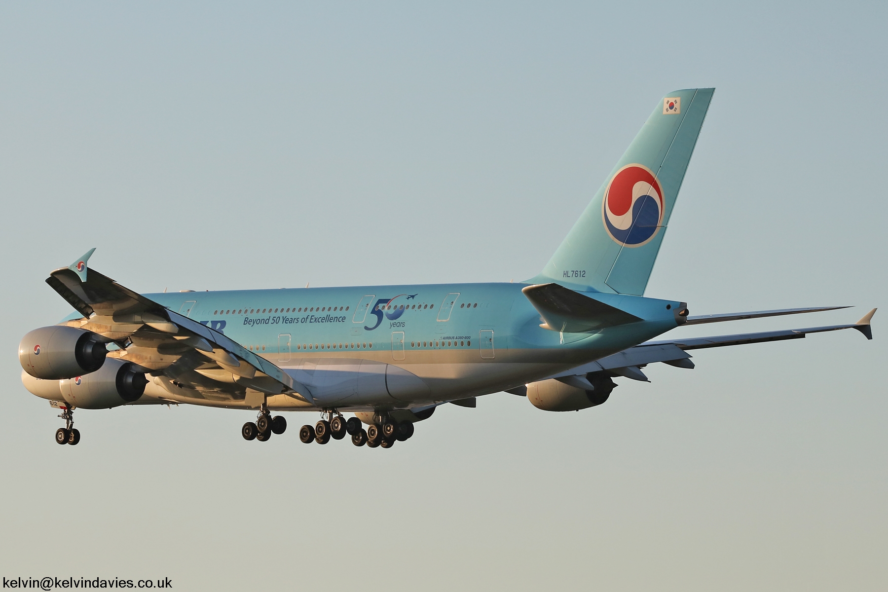 Korean Air A380 HL7612