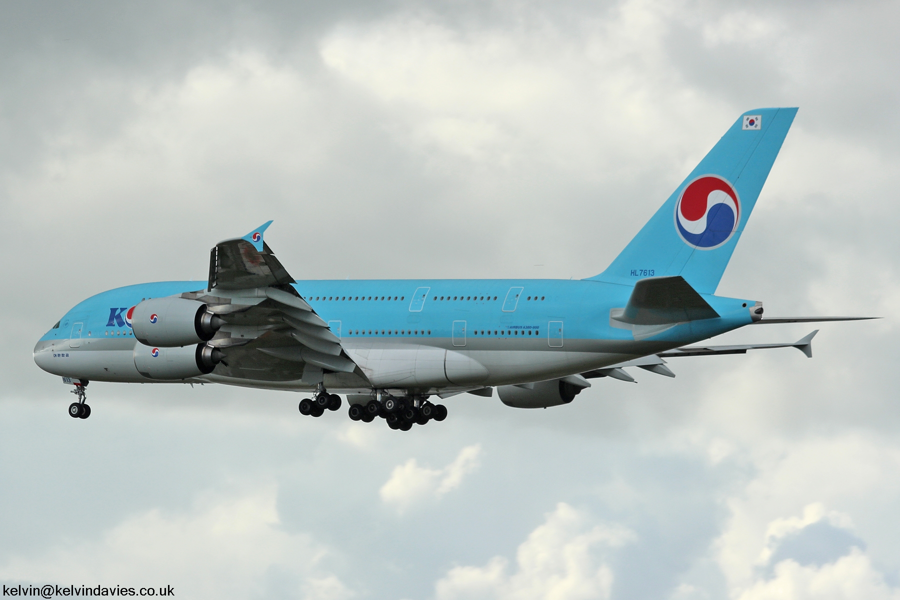 Korean Air A380 HL7613