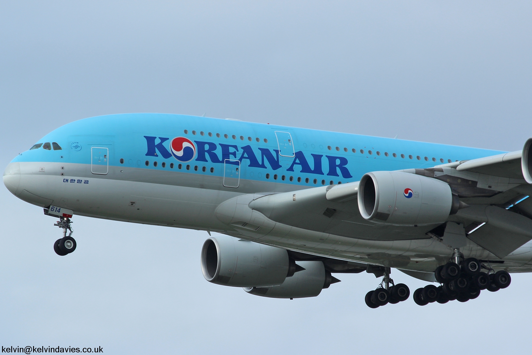 Korean Air A380 HL7614