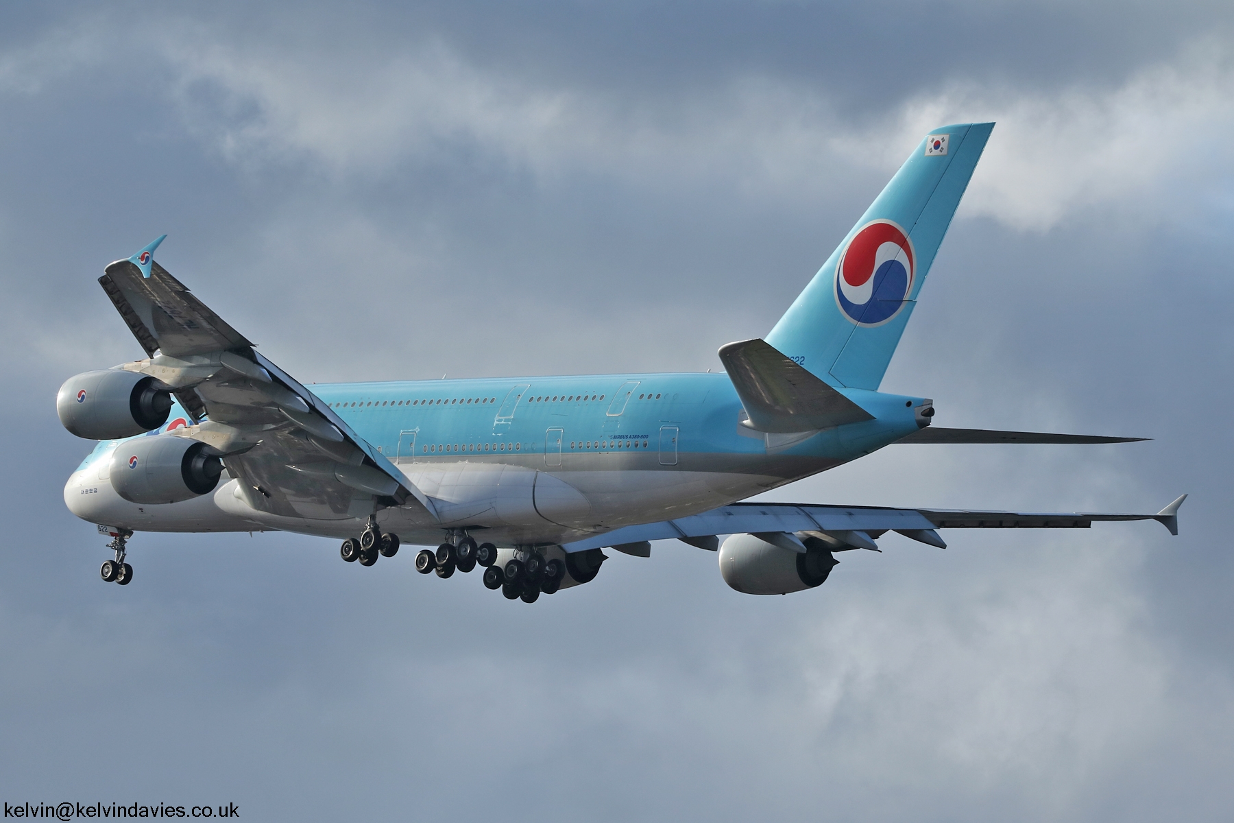 Korean Air A380 HL7622