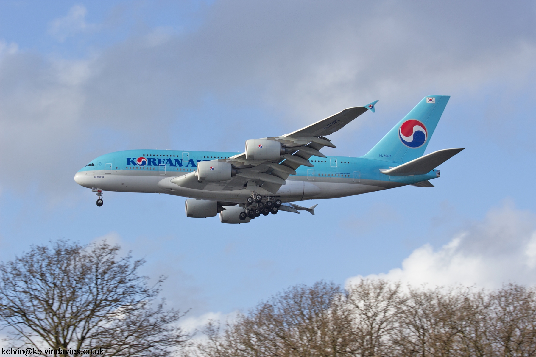 Korean Air A380 HL7627