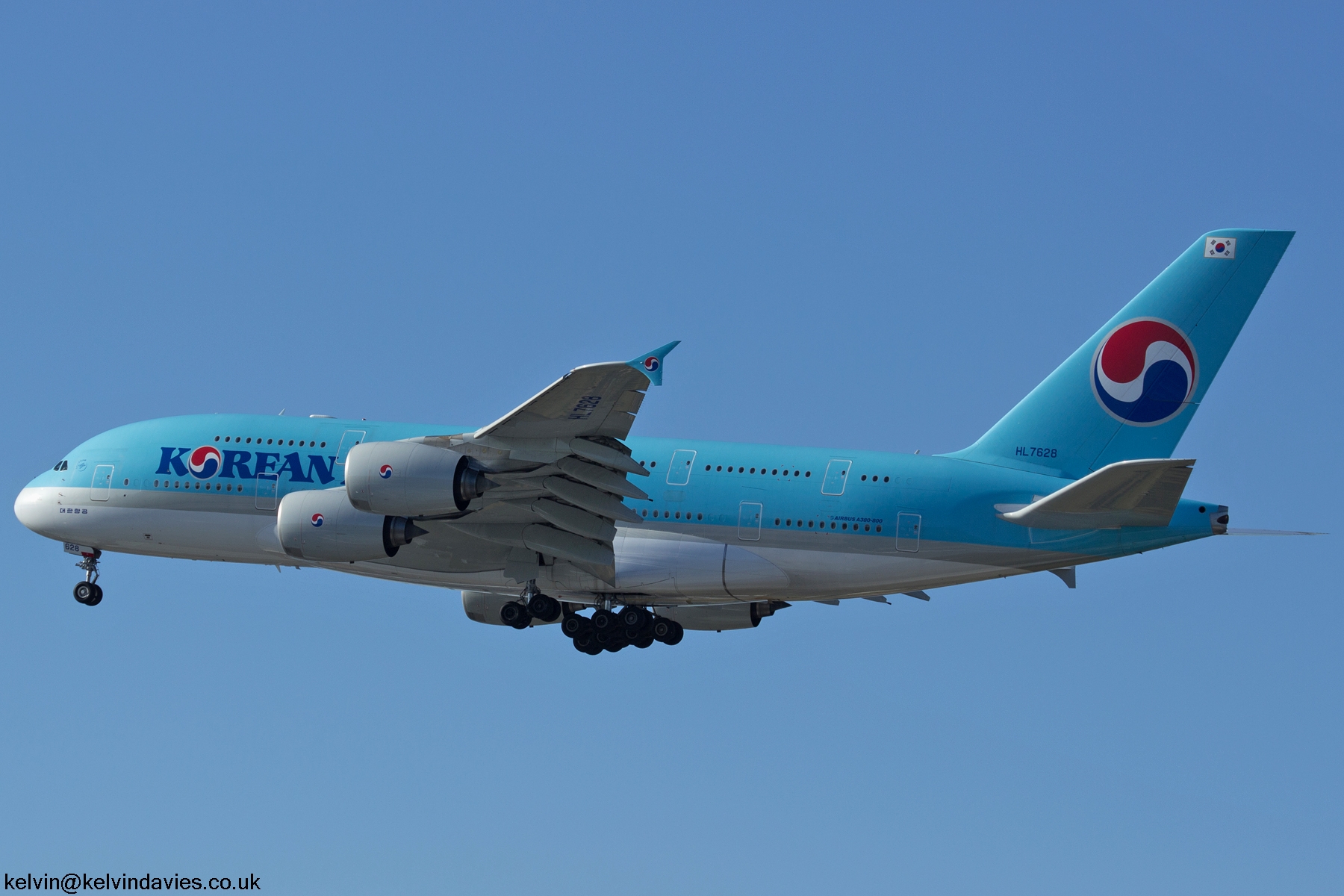 Korean Air A380 HL7628