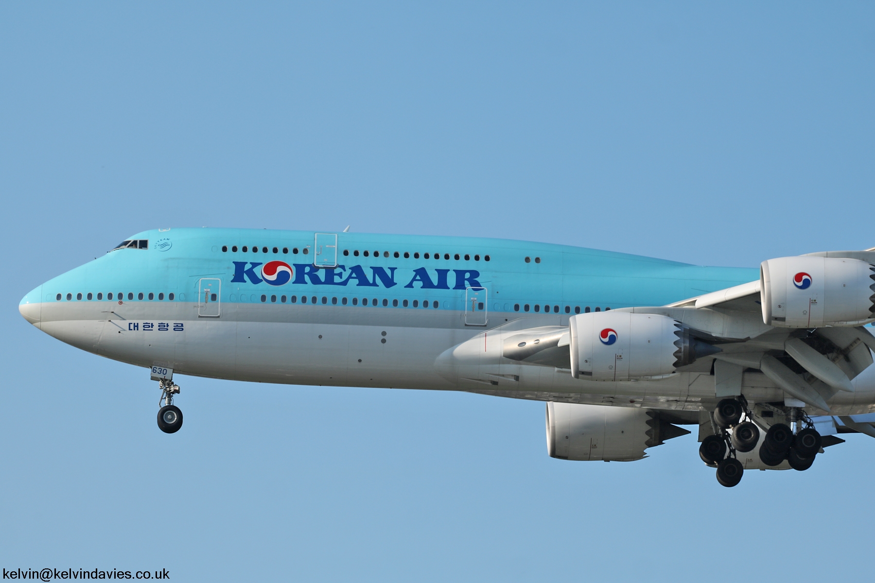 Korean Air 747 HL7630