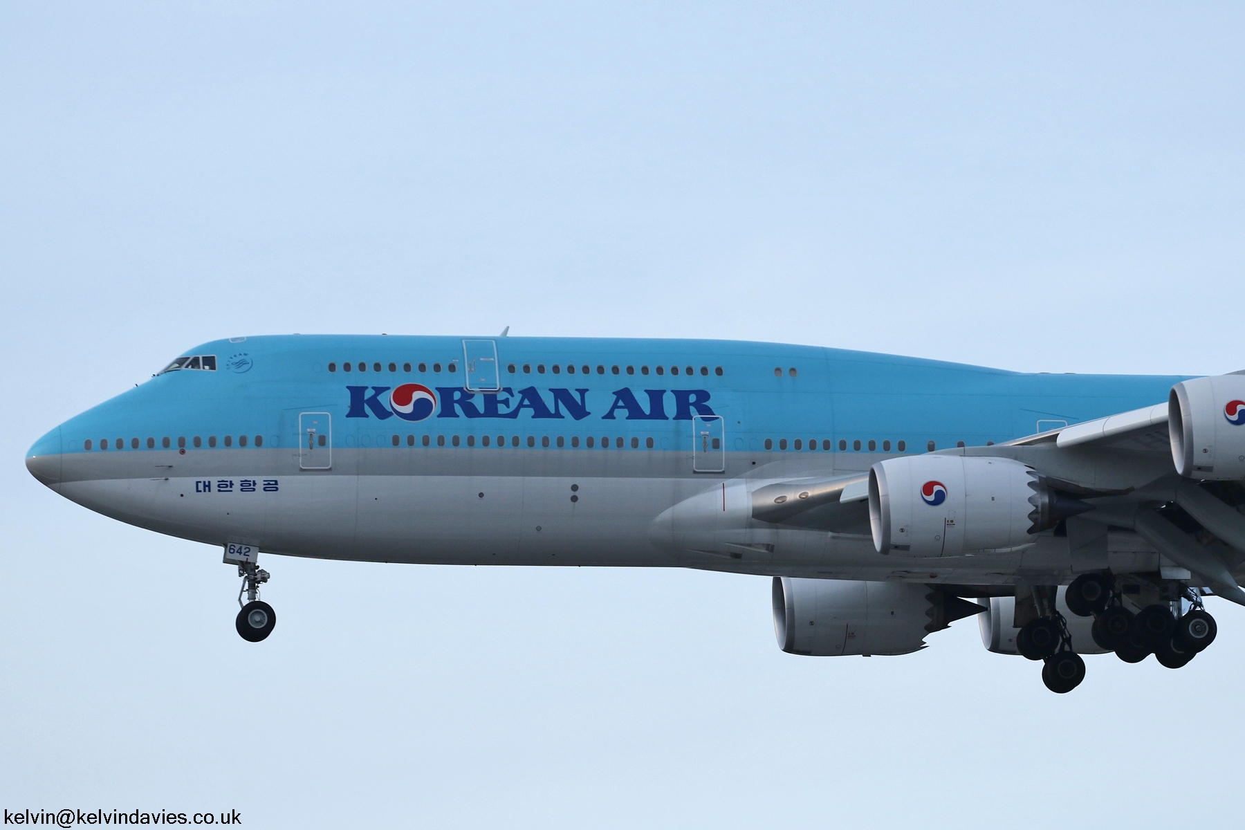 Korean Air 747 HL7642