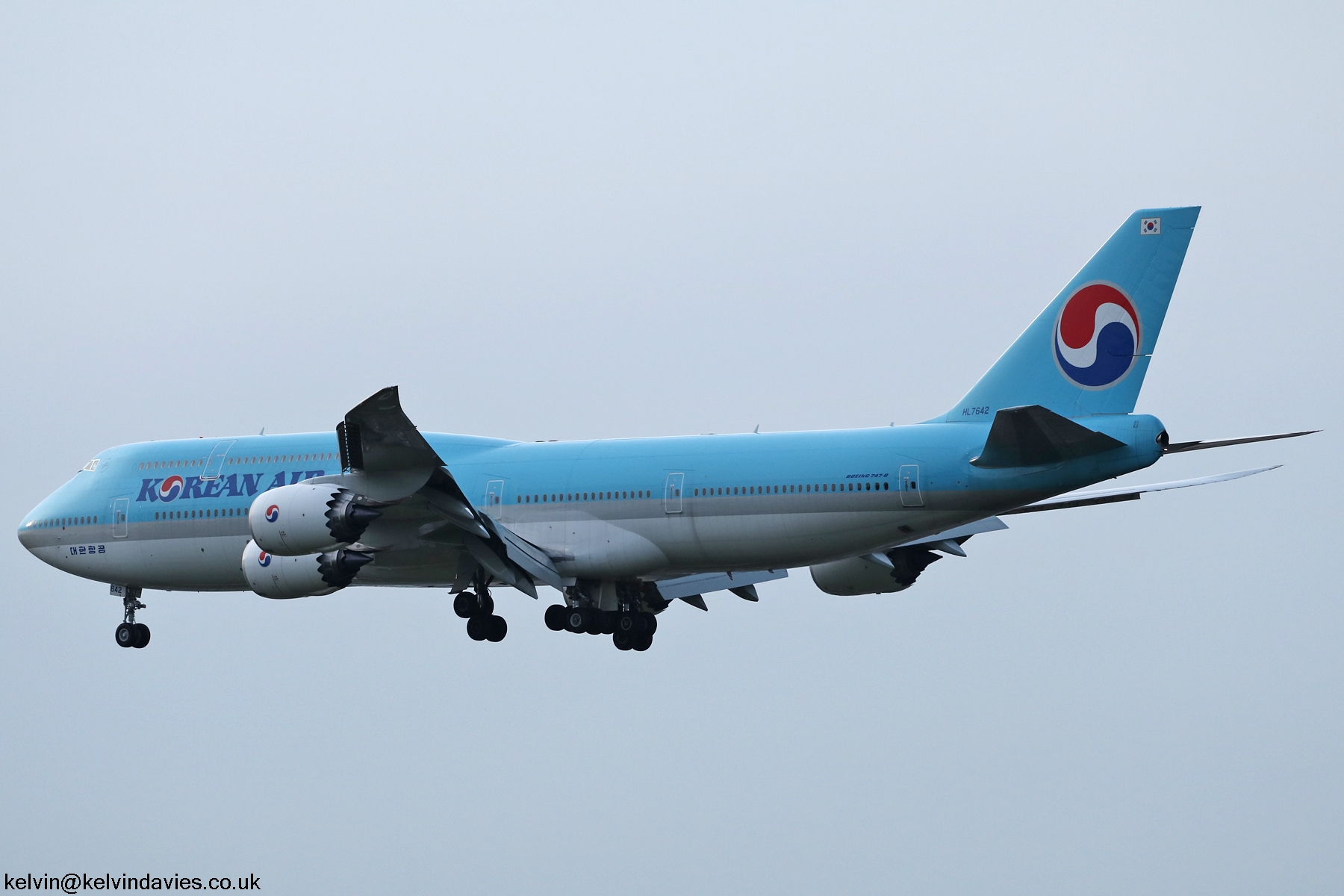 Korean Air 747 HL7642