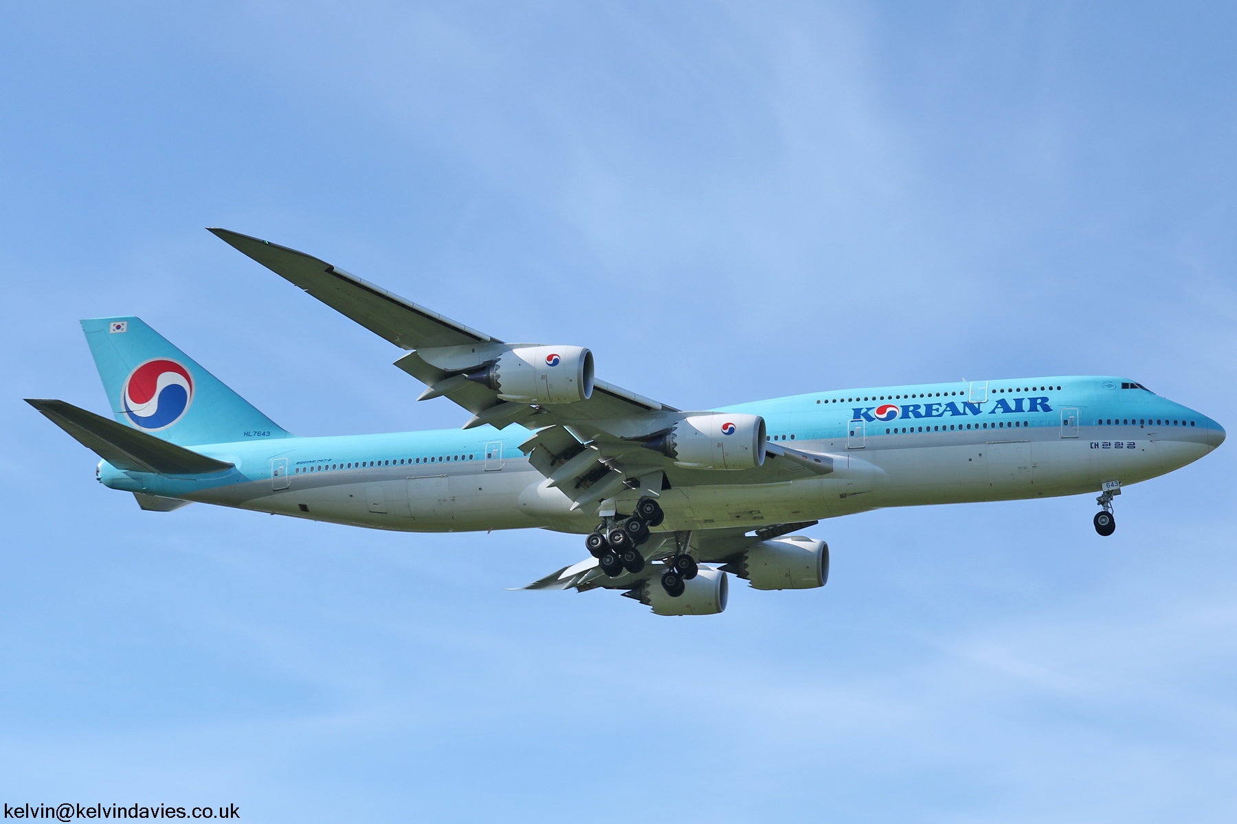 Korean Air 747 HL7643