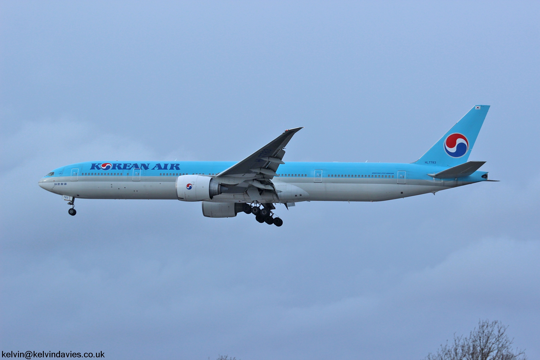 Korean Airlines 777 HL7783